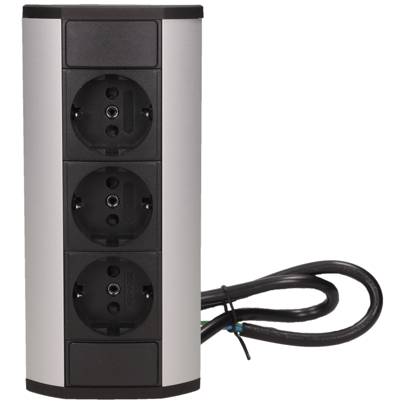 Orno Produžni kabel sa 3 x Schuko utičnice, ugradbena - OR-GM-9001/B-G(GS)-4