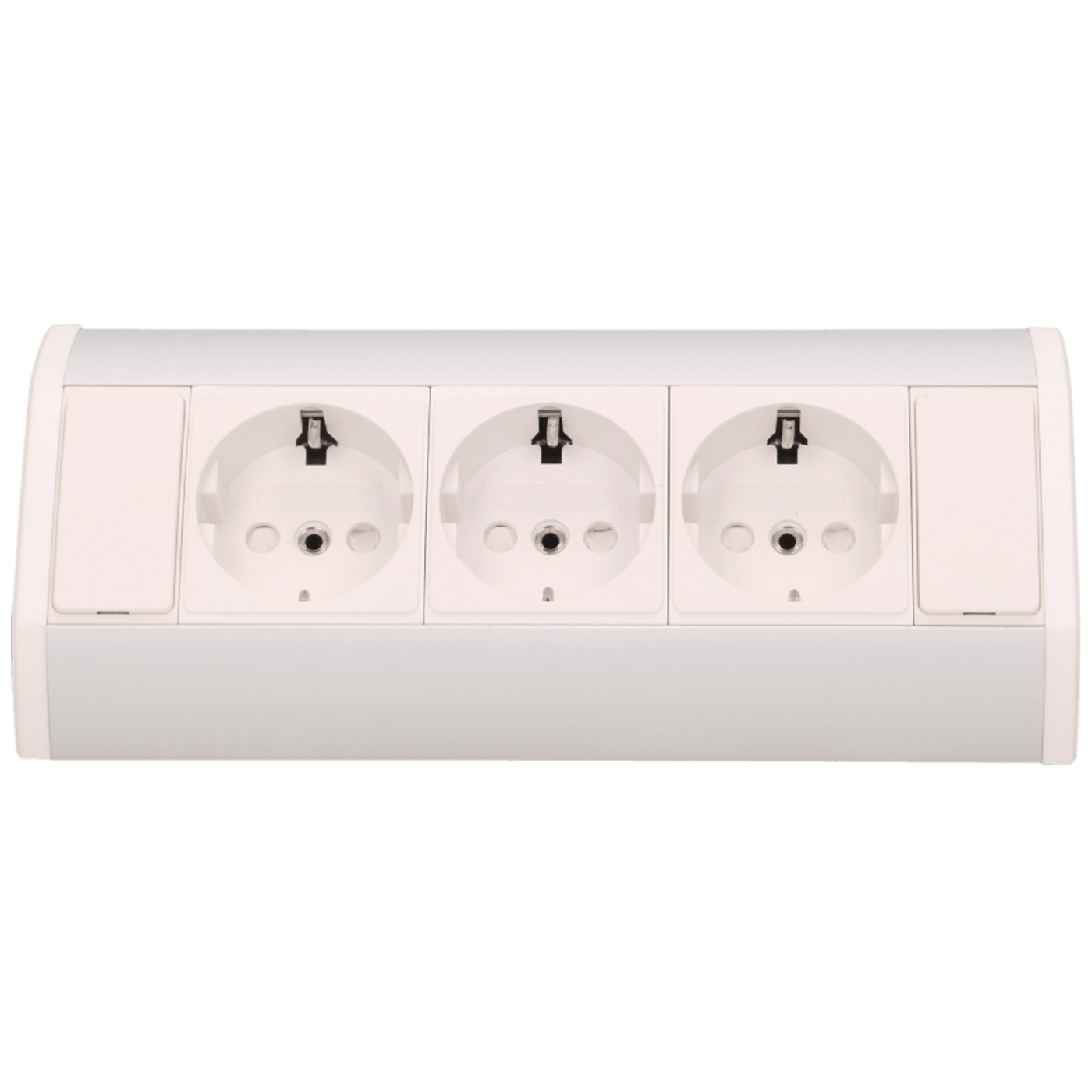 Orno Produžni kabel sa 3 x Schuko utičnice, ugradbena - OR-GM-9001/W-G(GS)-2