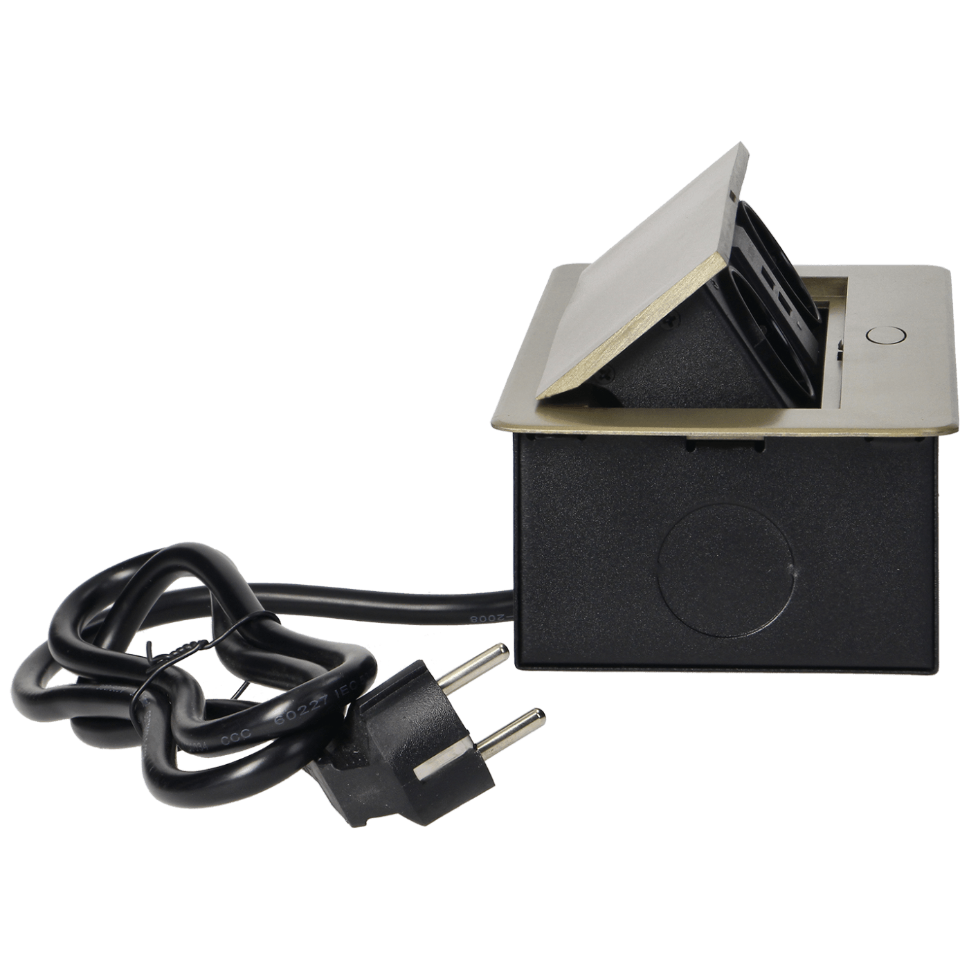 Orno Produžni kabel sa 2 x Schuko utičnice + 2 x USB, ugradbena - OR-AE-13126(GS)/BR-4