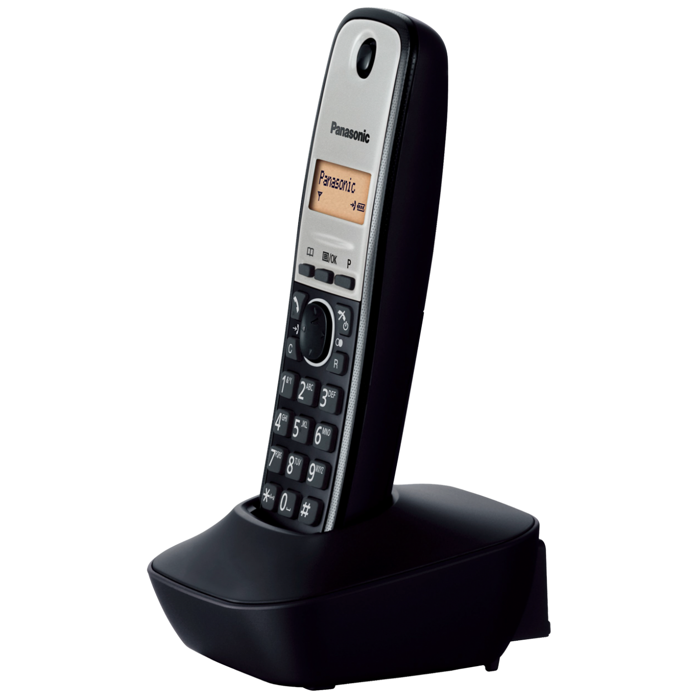 Telefon PANASONIC KX-TG1911FXG bežični, LED display crni-1
