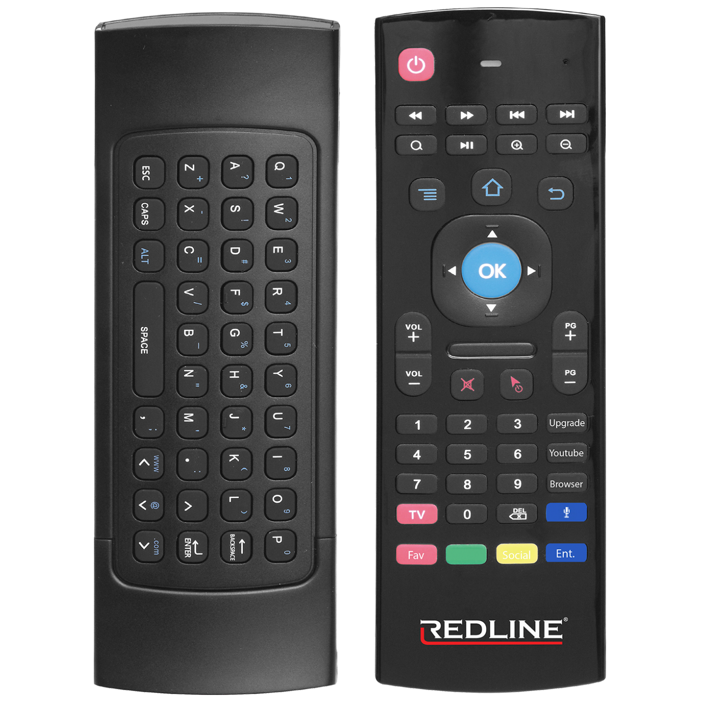 Daljinski upravljač REDLINE RED250 3u1 (Air Mouse, tipkovnica, žiroskop)-0
