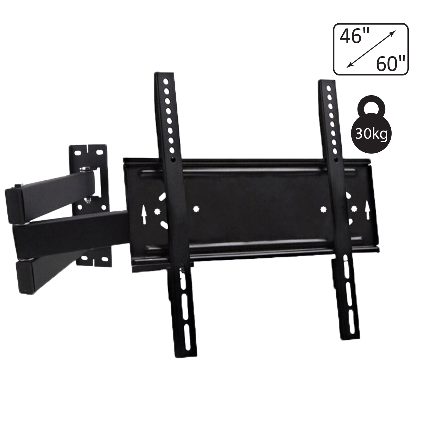 Nosač za TV zidni REDLINE HS-4260 (42" - 60", do 30 kg, puni pokret)-1