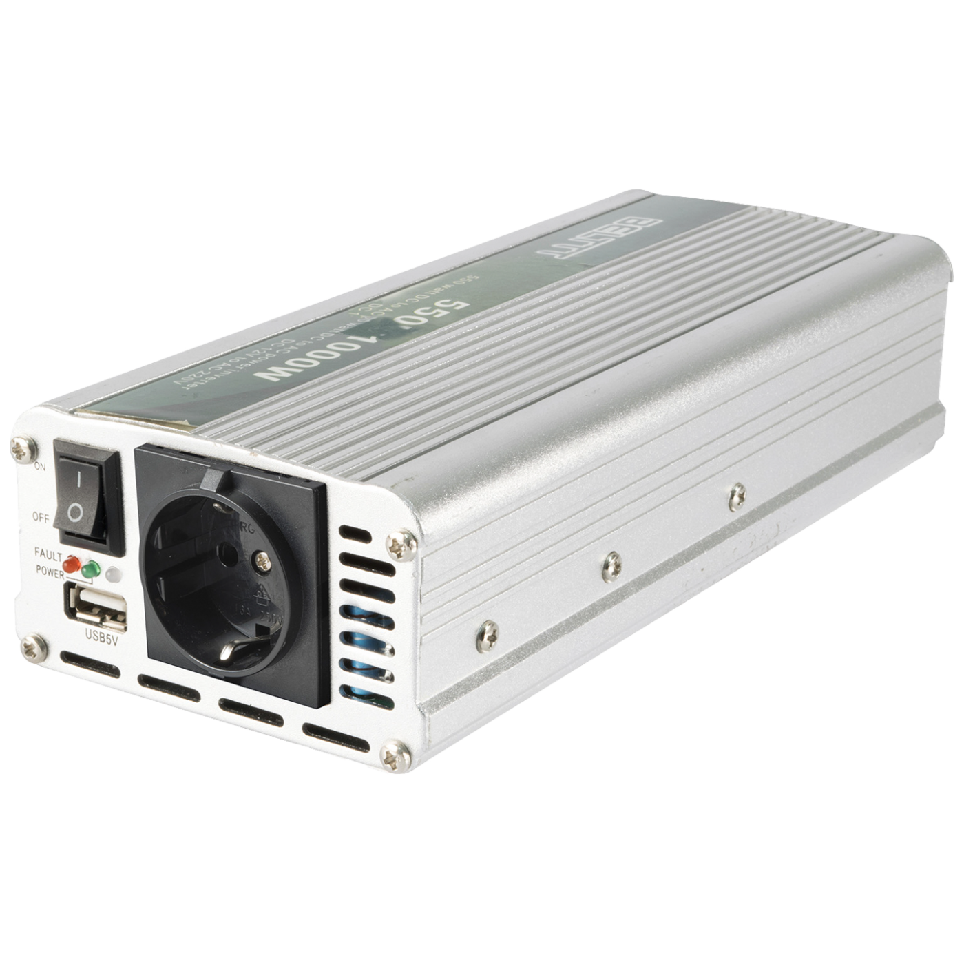 SAL Adapter 12V na 220V, snaga 1000/2000W, USB port - SAI 2000USB-0