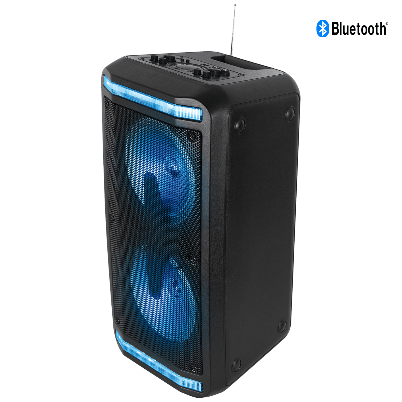Party zvučnik SAL PAR 219BT (80 / 60 W, karaoke, Bluetooth, LED svjetlosni efekti, USB)-0