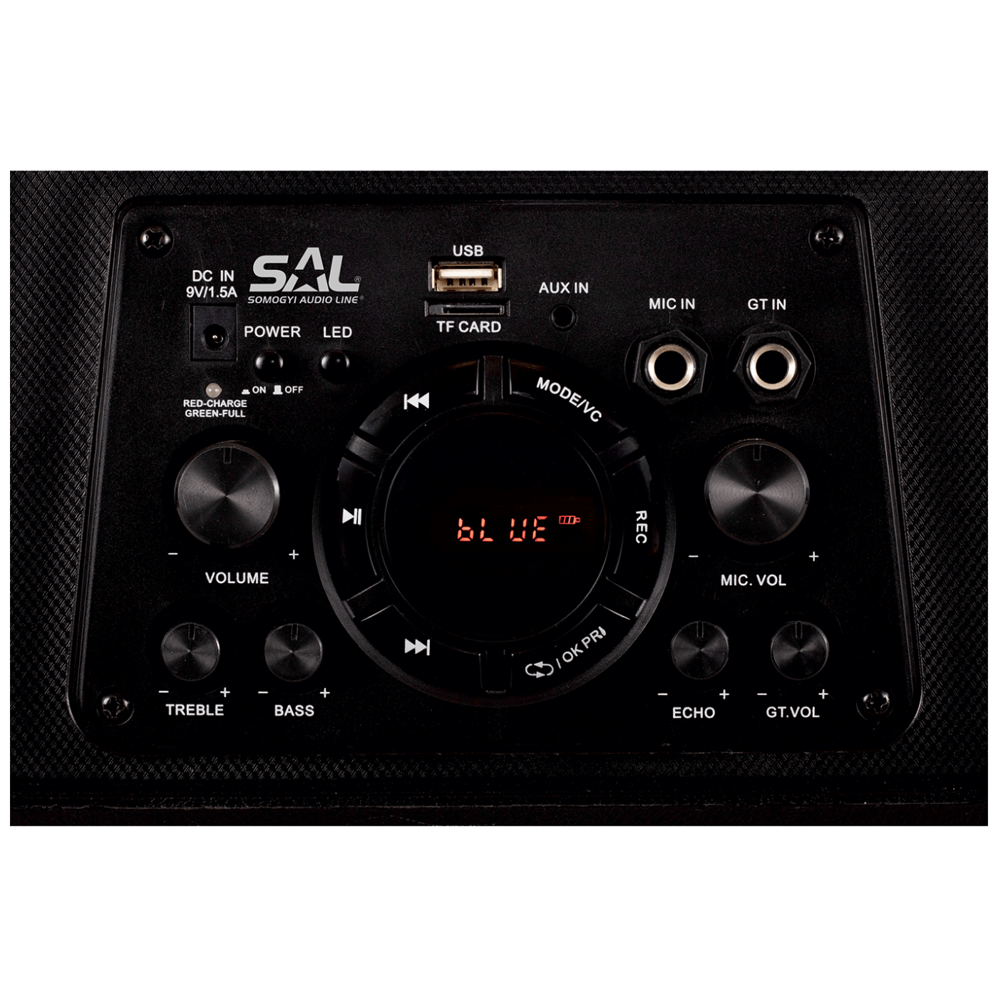 Party zvučnik SAL PAR 219BT (80 / 60 W, karaoke, Bluetooth, LED svjetlosni efekti, USB)-2