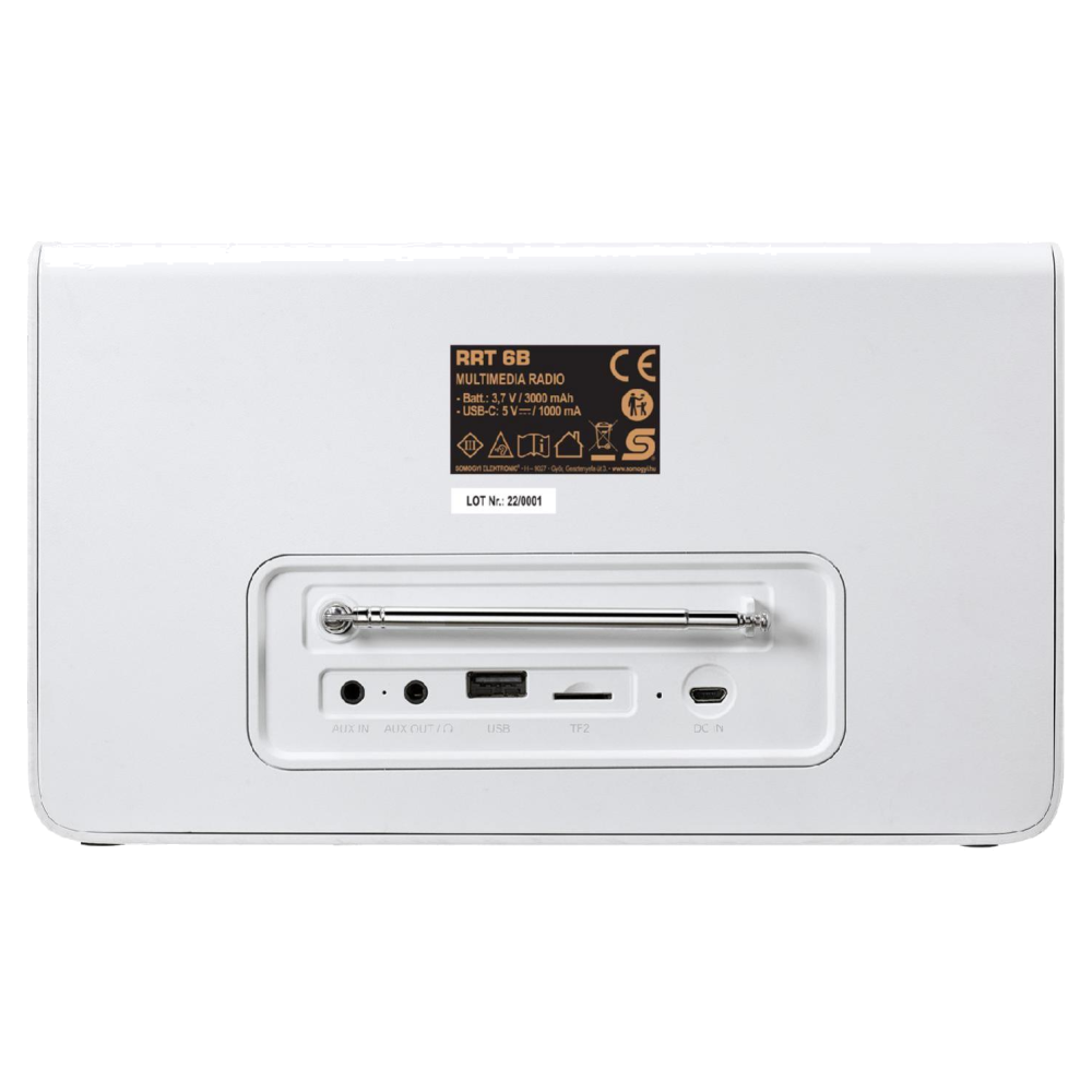 SAL Retro radio, AM-FM-BT-USB-mSD - RRT 6B-3