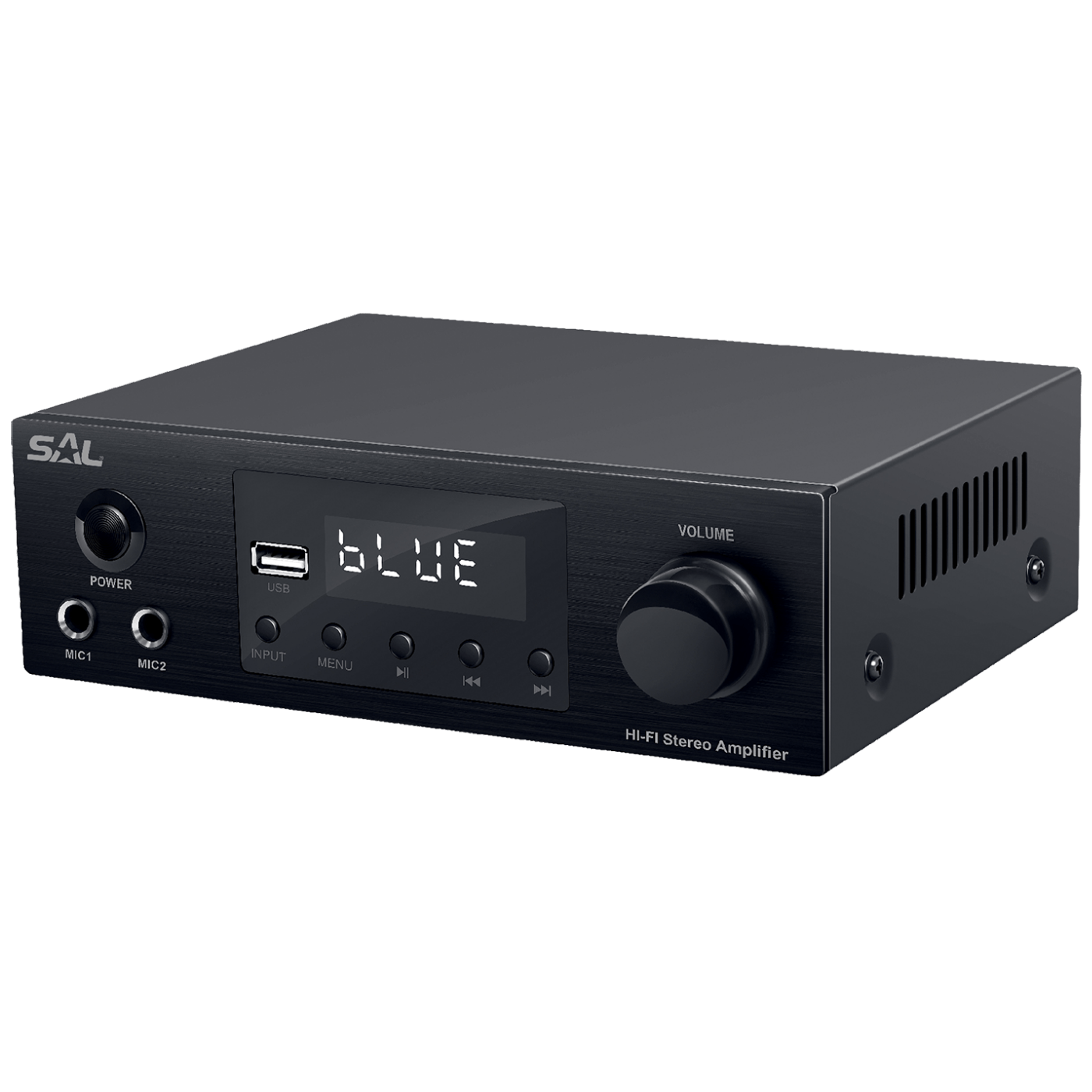 SAL Multimedijsko mini HiFi pojačalo,2x50W,BT-FM-USB-OPTI-KOAX - BTA 250-0