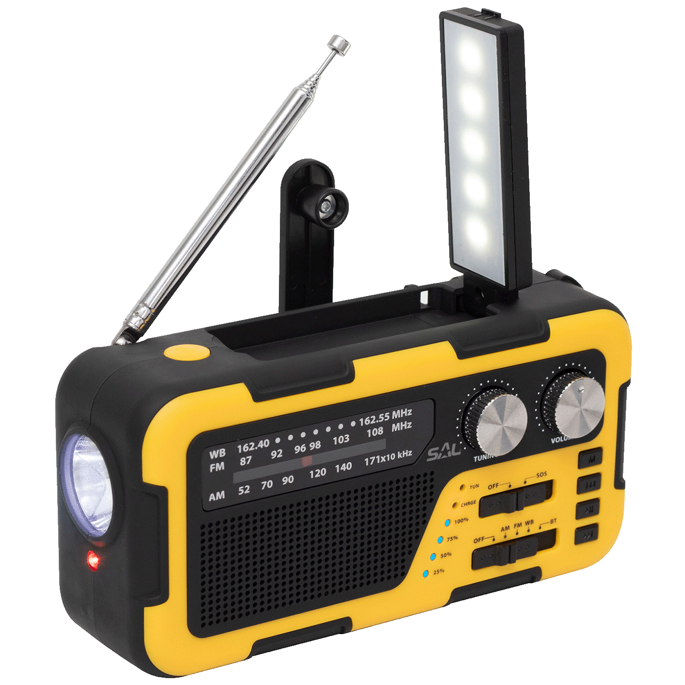 SAL Radio prijemnik, solarno / USB napajanje, Bluetooth - RPH 2-1