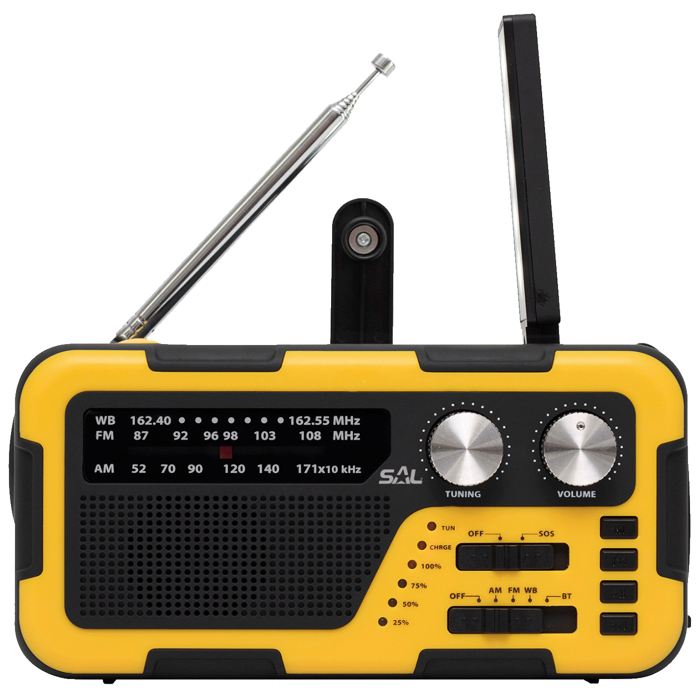 SAL Radio prijemnik, solarno / USB napajanje, Bluetooth - RPH 2-2