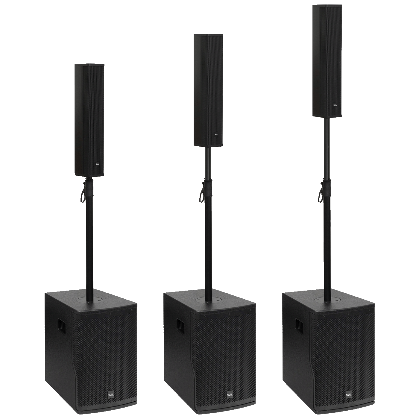SAL Zvučna kutija, aktivna, bass/satelit, 800W / 400W, Bluetooth - PAS10W43S-6
