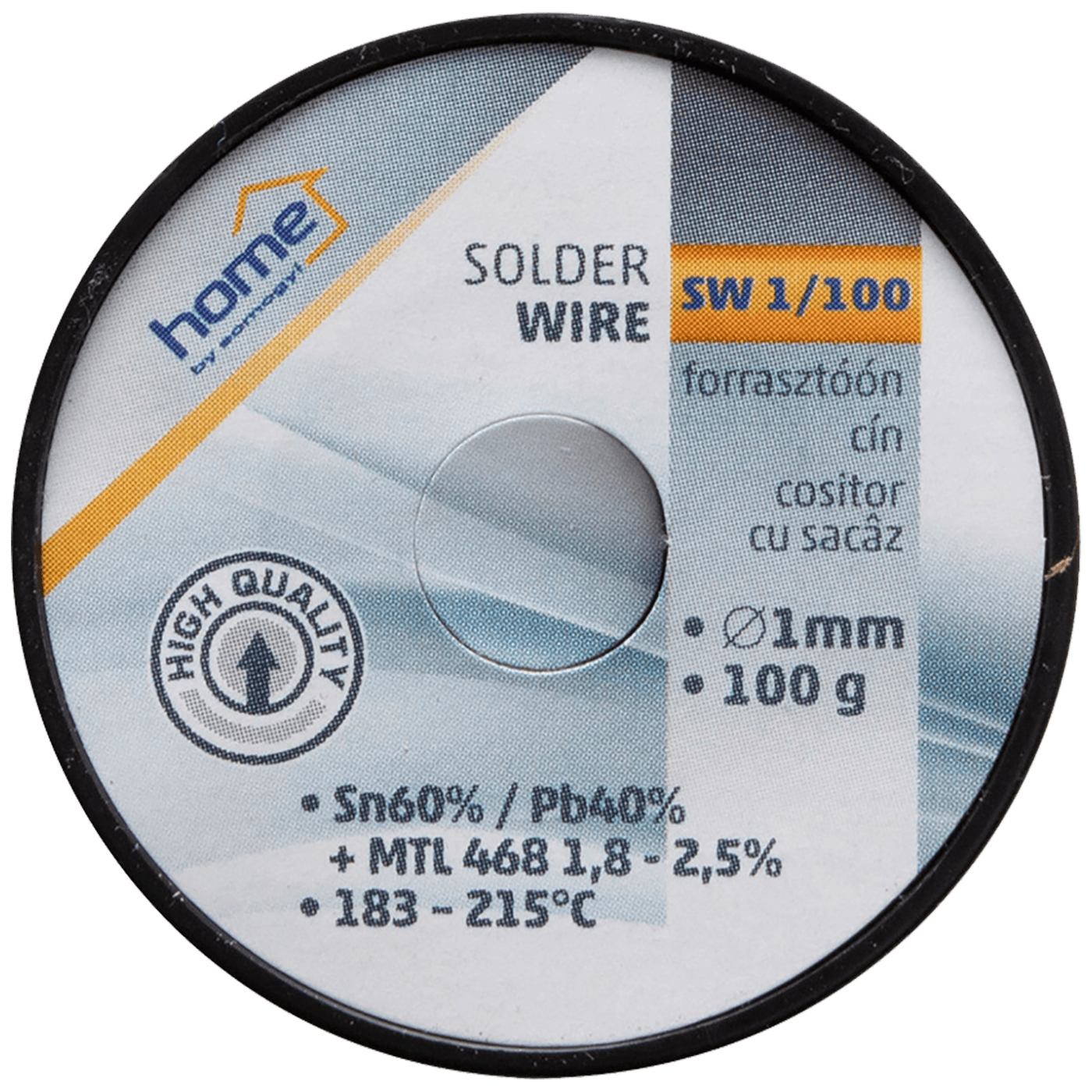 SMA Tinol za lemljenje, O1.0 mm, 100g - SW 1/100-1