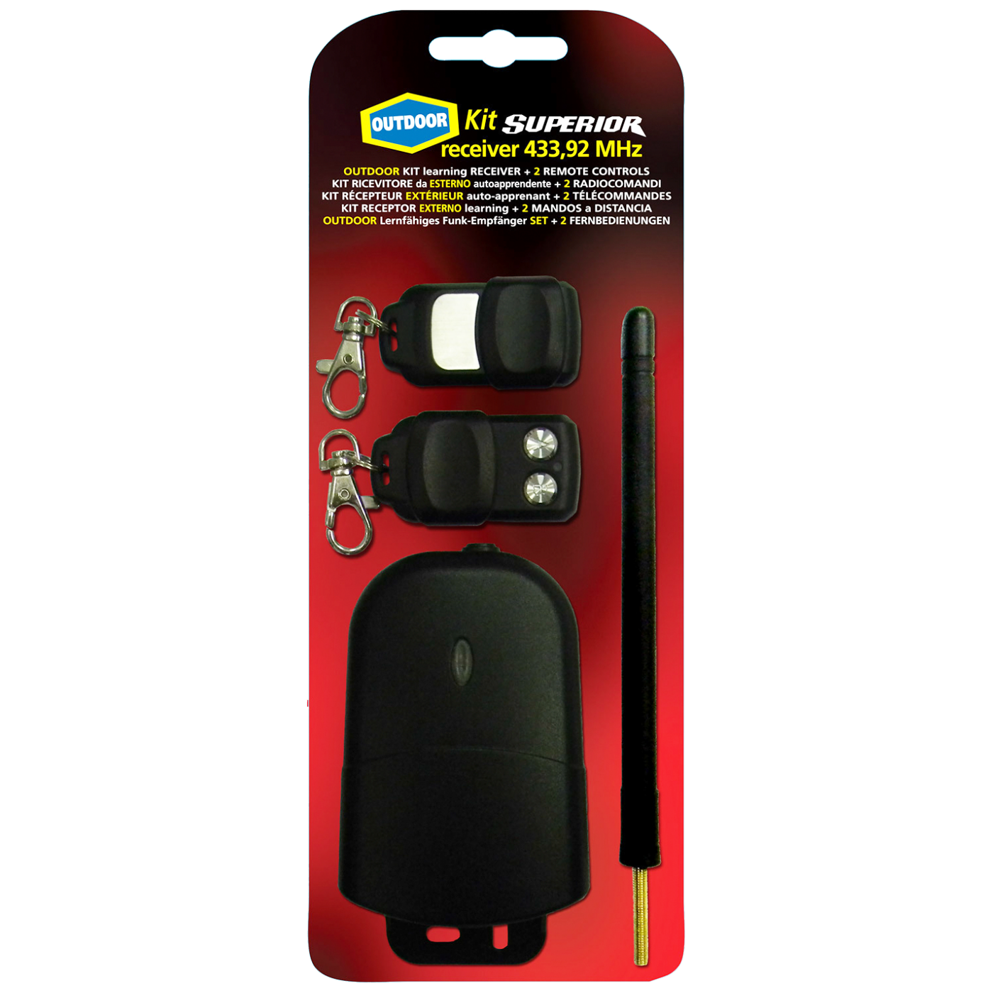 Superior Set za daljinsko upravljanje, 2 kanala, 433,92MHz - OUTDOOR KIT+2RC-1