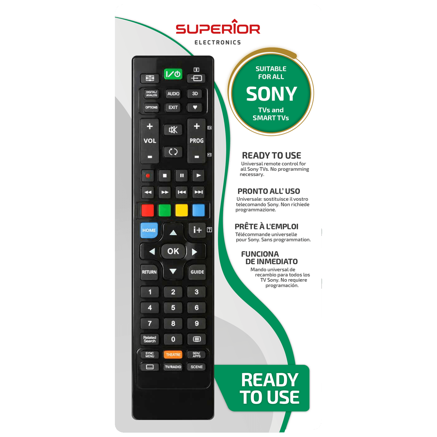 Zamjenski daljinski upravljač SUPERIOR za Sony TV-1