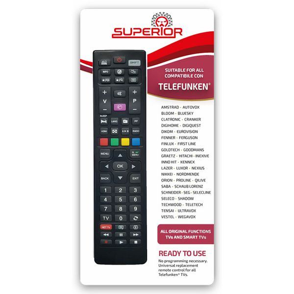 Zamjenski daljinski upravljač HOME za Telefunken televizore-2