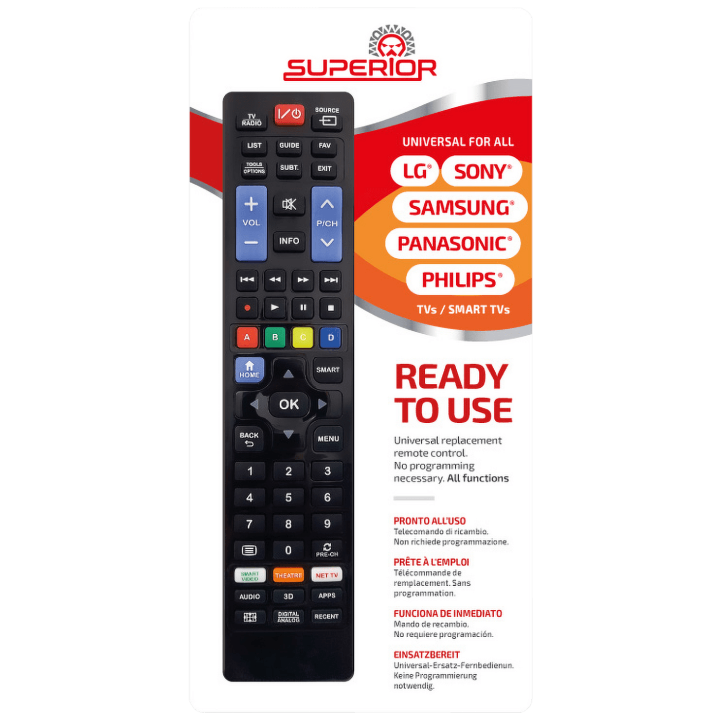 Univerzalni daljinski upravljač SUPERIOR Ready5 Smart Extended-2