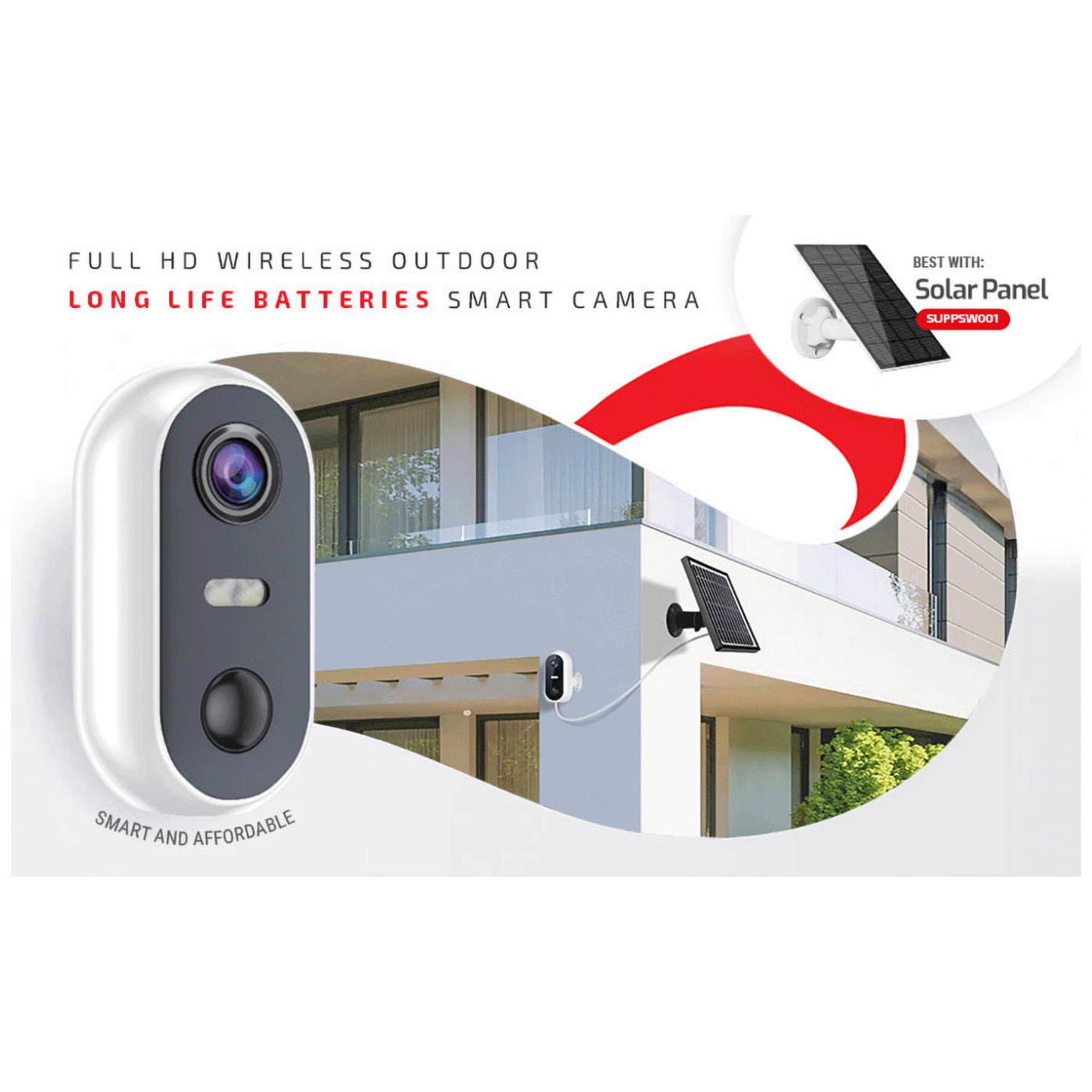 SUPERIOR Wifi Pametna vanjska kamera "Security iCM004" na baterije-1