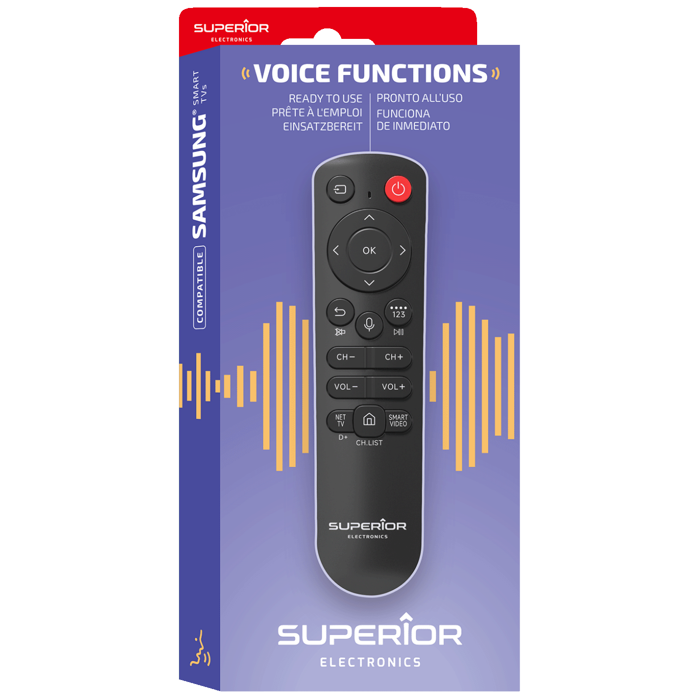 Daljinski upravljač SUPERIOR RC Samsung Voice za Samsung Smart TV-2