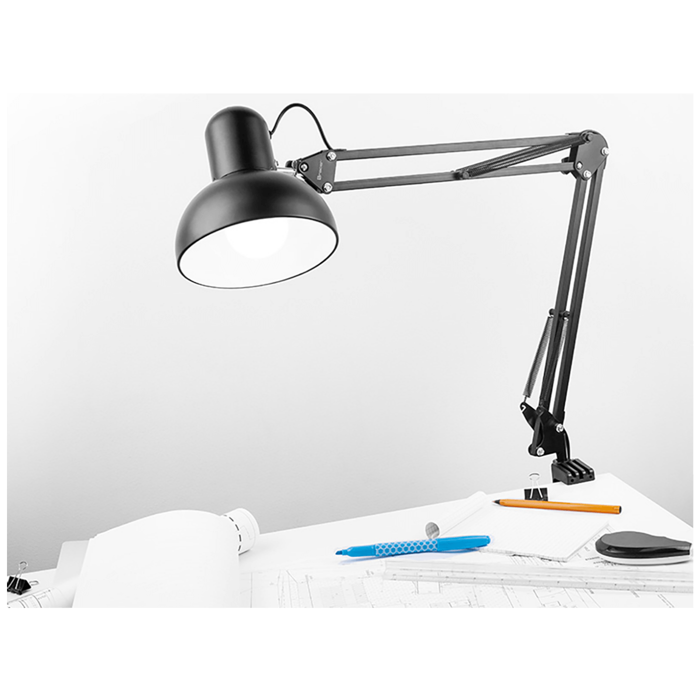 Tracer Lampa,stolna, E27 grlo, max. 40 W - CLIP CLAMP DESK LAMP ARTISTA-5