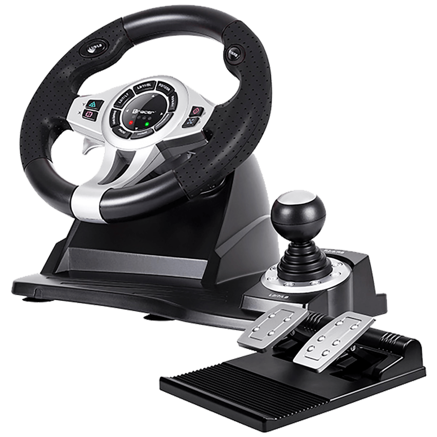 Tracer Gaming volan, 4u1, PC / PS2 / PS4 / X Box ONE - STEERING WHEEL ROADSTER 4 IN 1-0
