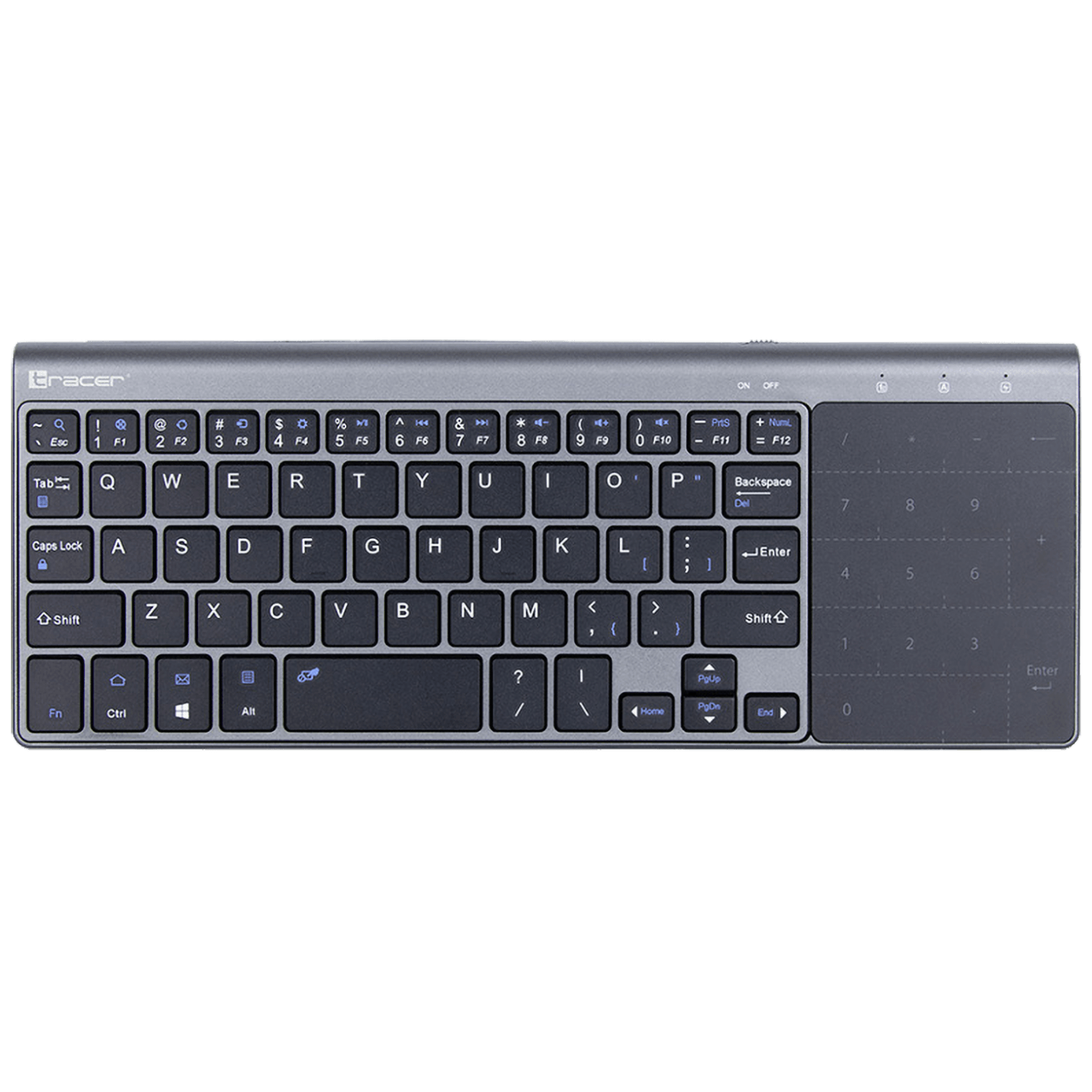 Tracer Tipkovnica sa touchpad-om, bežična - EXPERT RF 2,4 GHZ – internacionalna non HR tipkovnica-0