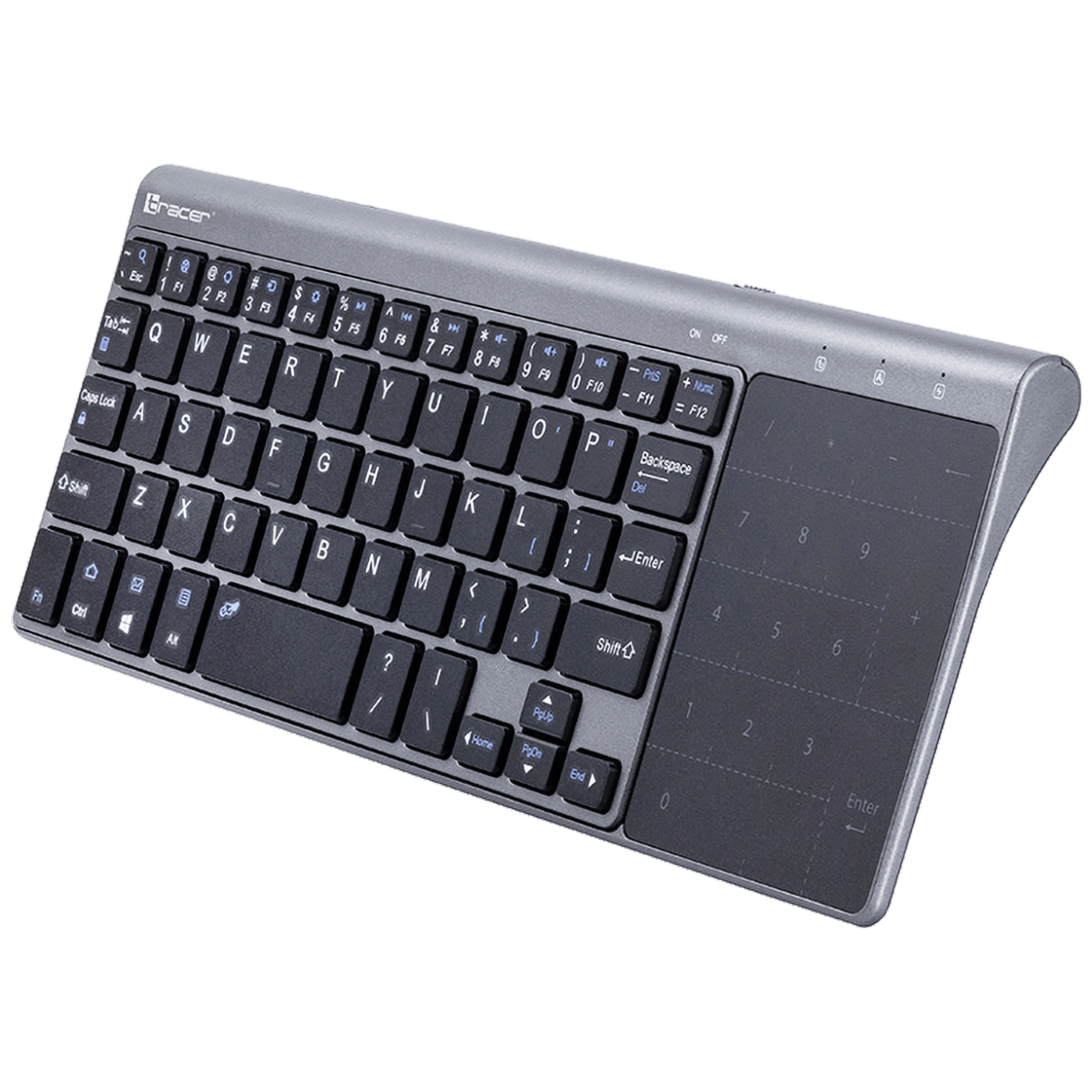 Tracer Tipkovnica sa touchpad-om, bežična - EXPERT RF 2,4 GHZ – internacionalna non HR tipkovnica-3
