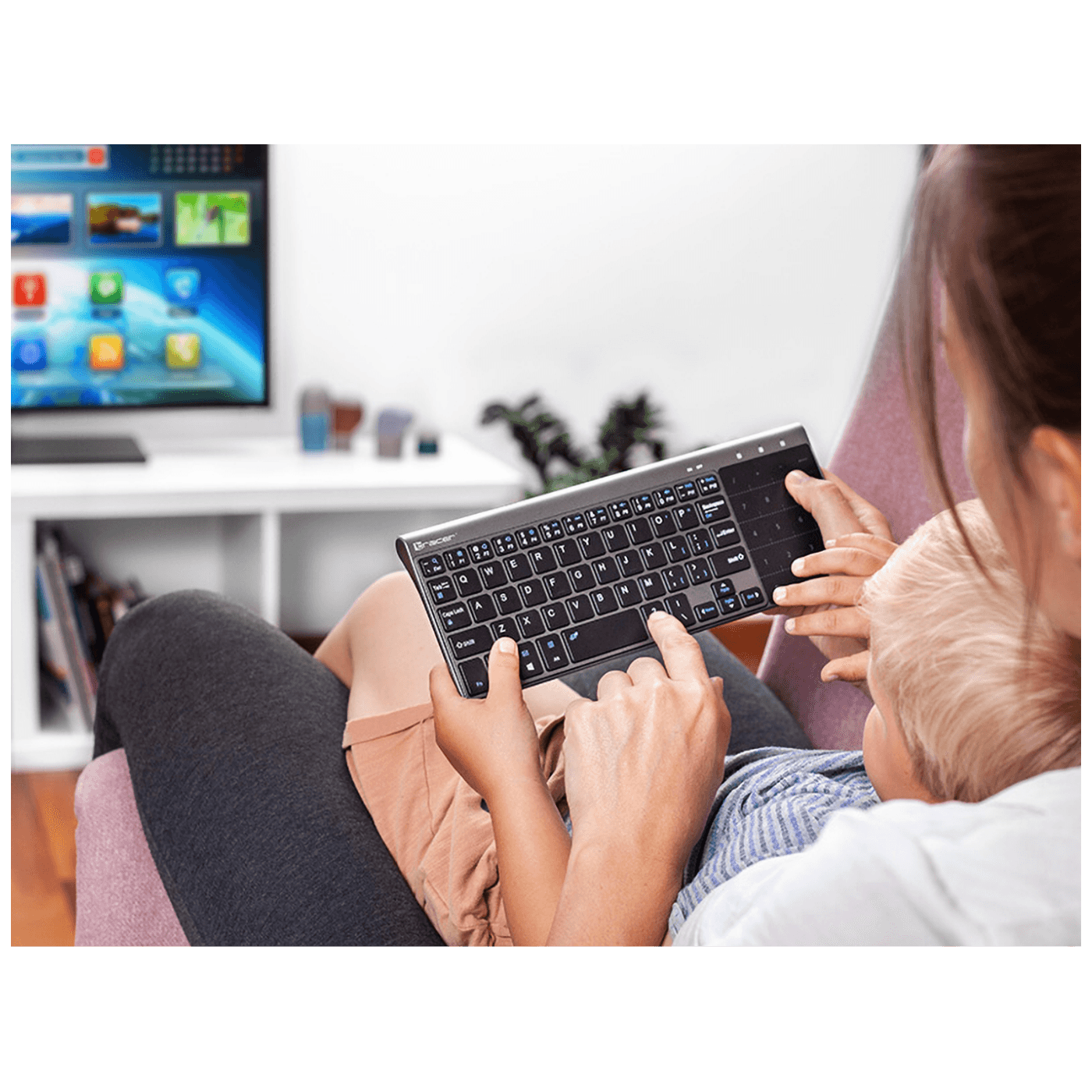 Tracer Tipkovnica sa touchpad-om, bežična - EXPERT RF 2,4 GHZ – internacionalna non HR tipkovnica-4