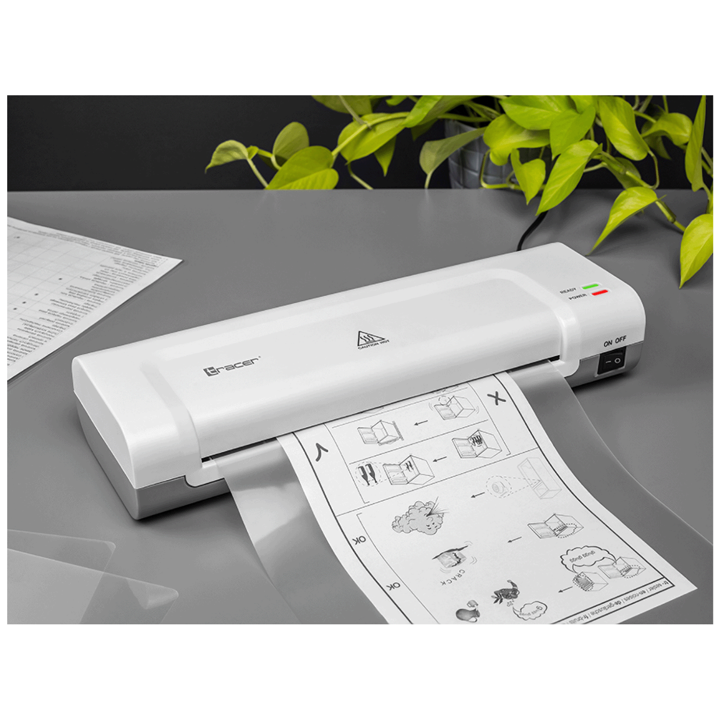 Laminator TRACER A4 TRL-5 WH-4