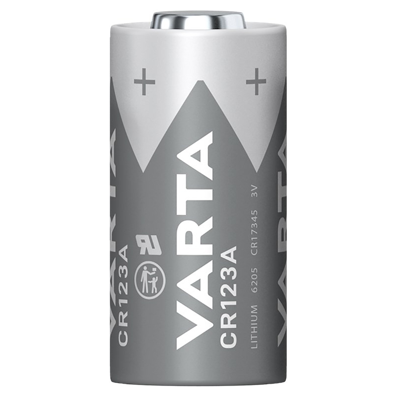 Varta Baterija litijska CR123A, 3V, blister pak. 1 kom - CR123-2
