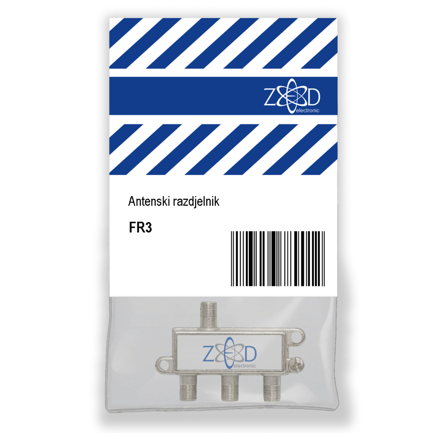 DVB-T oprema - antenski razdjelnik ZED 1IN - 3OUT F-KON