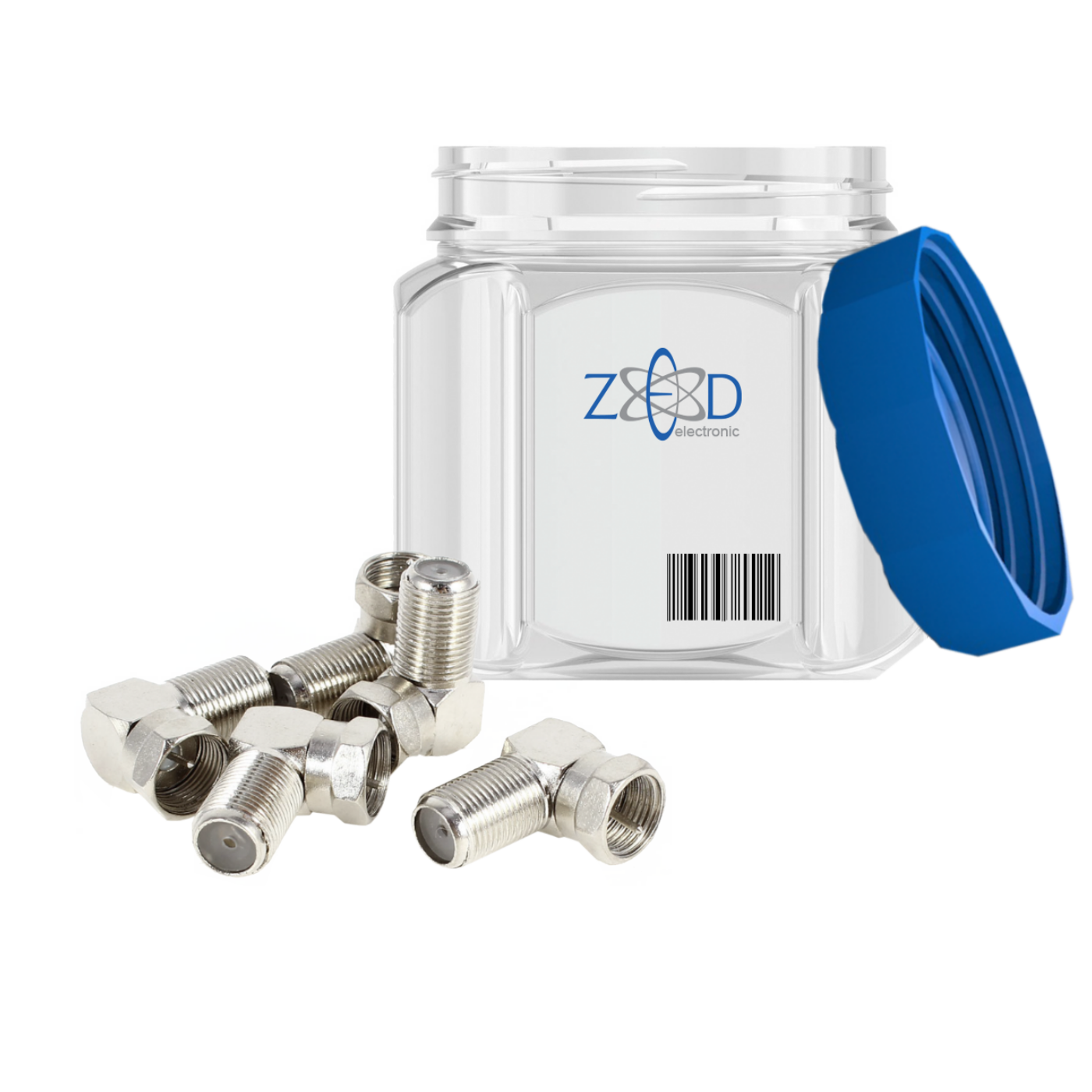 ZED electronic F-Konektor kutni, pakiranje 50 komada - FKK/50-0