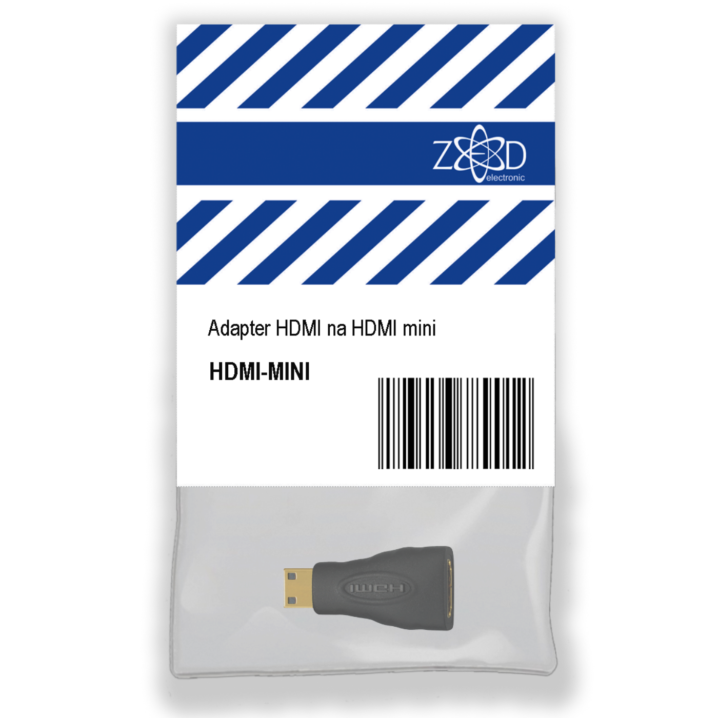 Adapter ZED ELECTRONIC HDMI-MINI (hdmi mini muški na hdmi ženski)