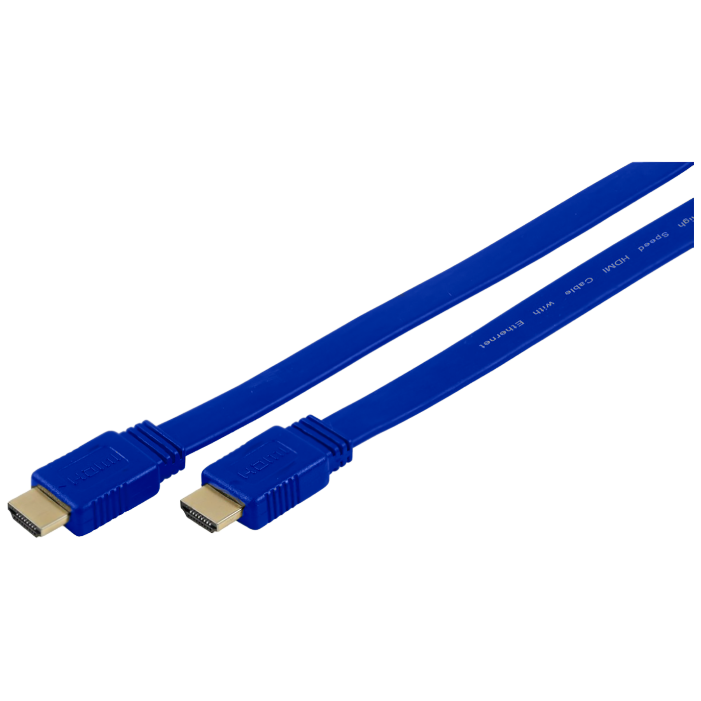 ZED electronic HDMI kabel, plosnati, 5.0 met, ver. 2.0, 3D, Ethernet - HDMI-FLT/5-1