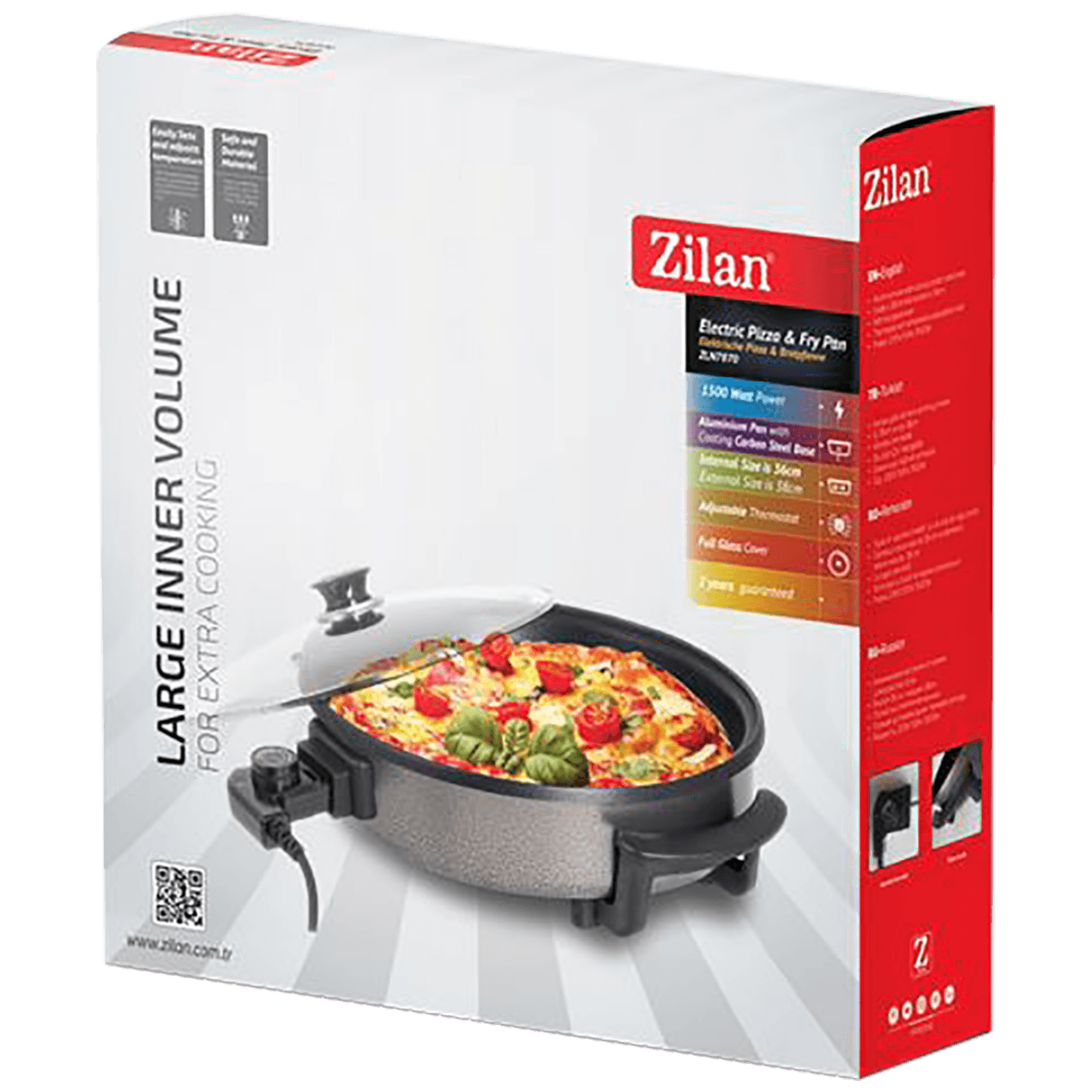 Pekač pizza ZILAN ZLN7870 1500W-1