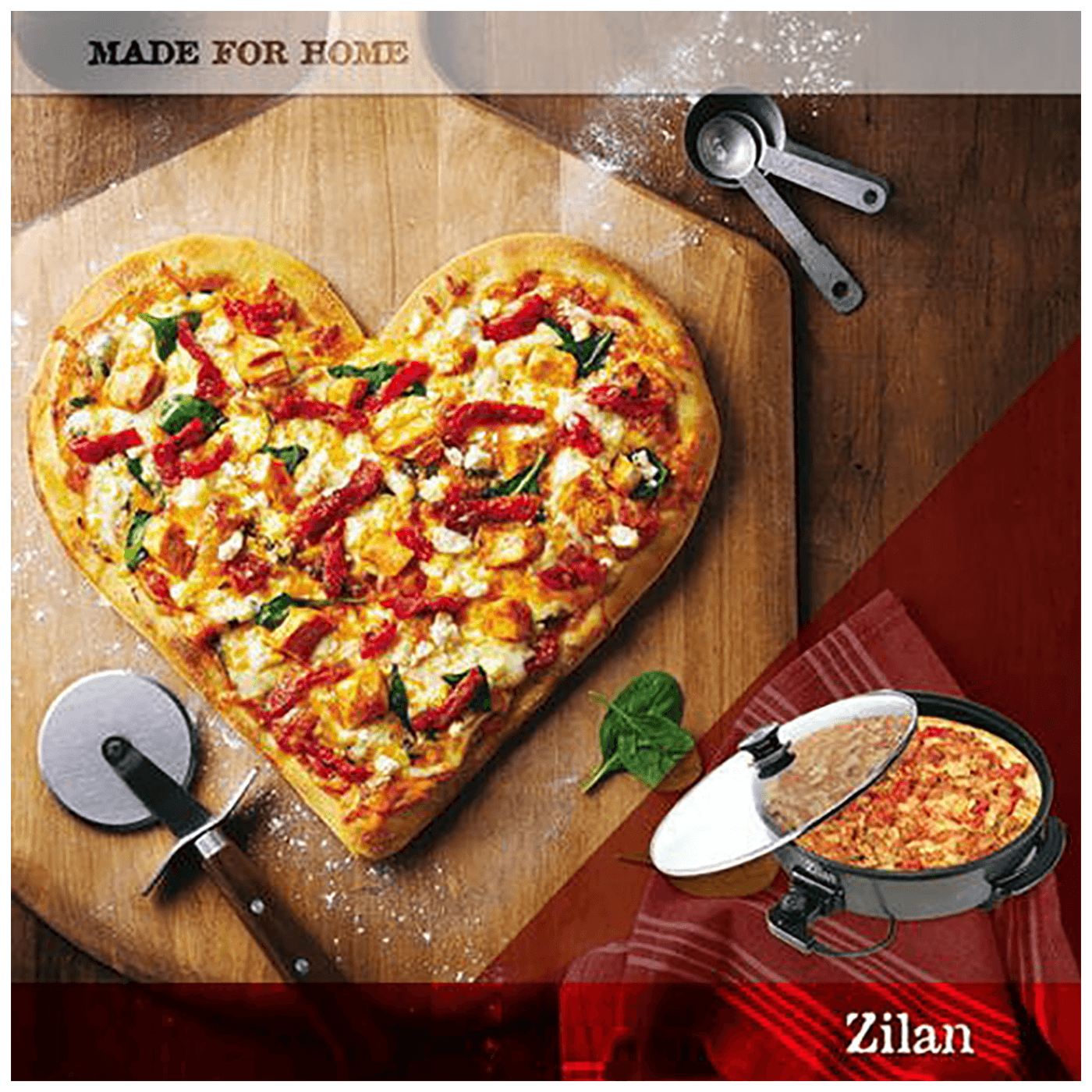 Pekač pizza ZILAN ZLN7870 1500W-3