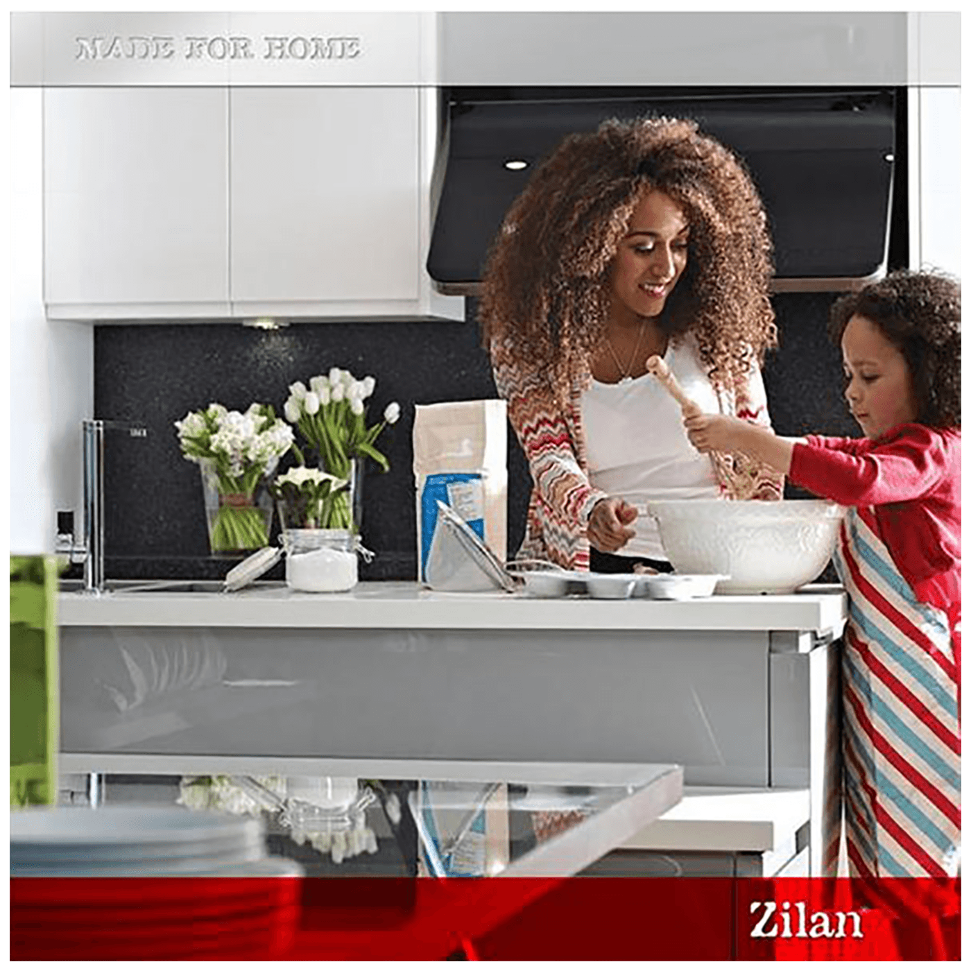 Zilan Mikser ručni, 5 brzina+turbo, 300 W crno/crvena - ZLN8402/BK-2