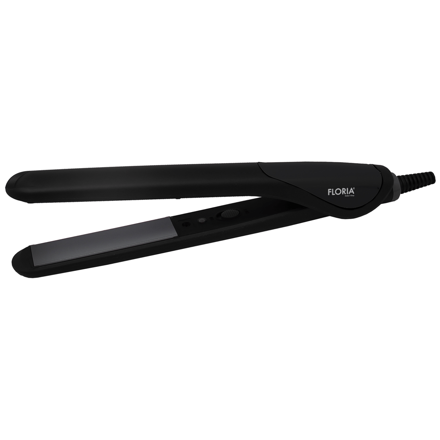 Pegla za kosu ZILAN ZLN8990 (aluminijsko-keramičke ploče, ON-OFF prekidač, LED indikator, brzo zagrijavanje, snaga 20–25 W, crna)