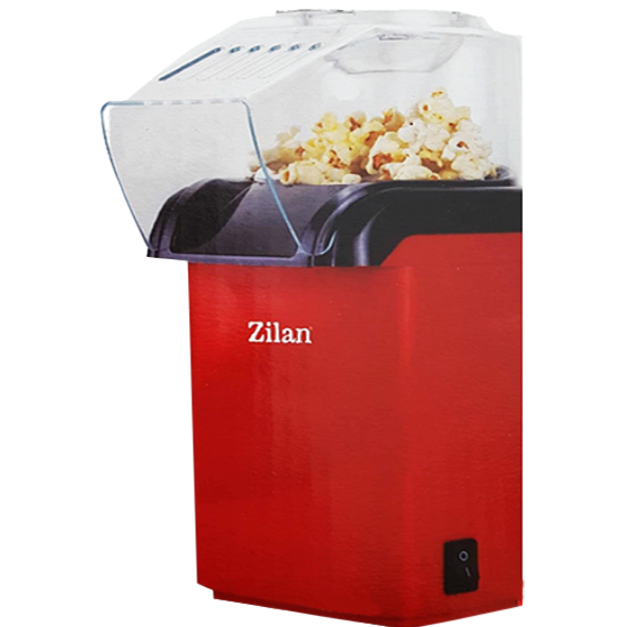 Zilan Aparat za kokice, 1200 W, crvena - ZLN8044/RD