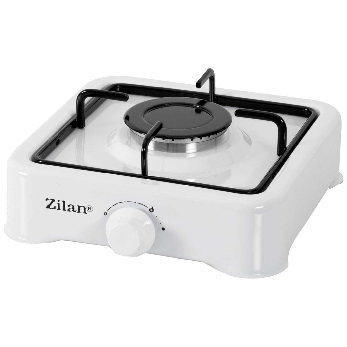 Zilan Plinski rešo sa 1 plamenikom, 1600 W bijela- ZLN0018/WH