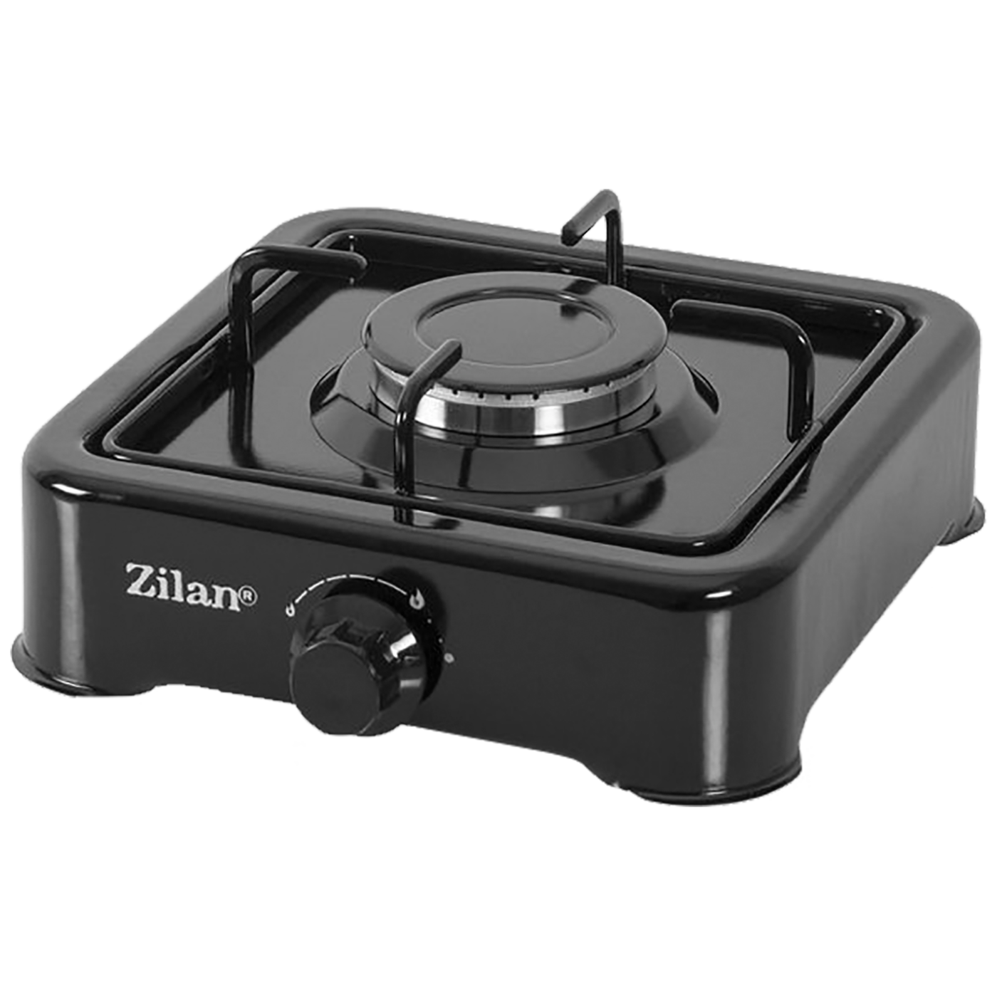 Zilan Plinski rešo sa 1 plamenikom, 1600 W crna - ZLN0018/BK