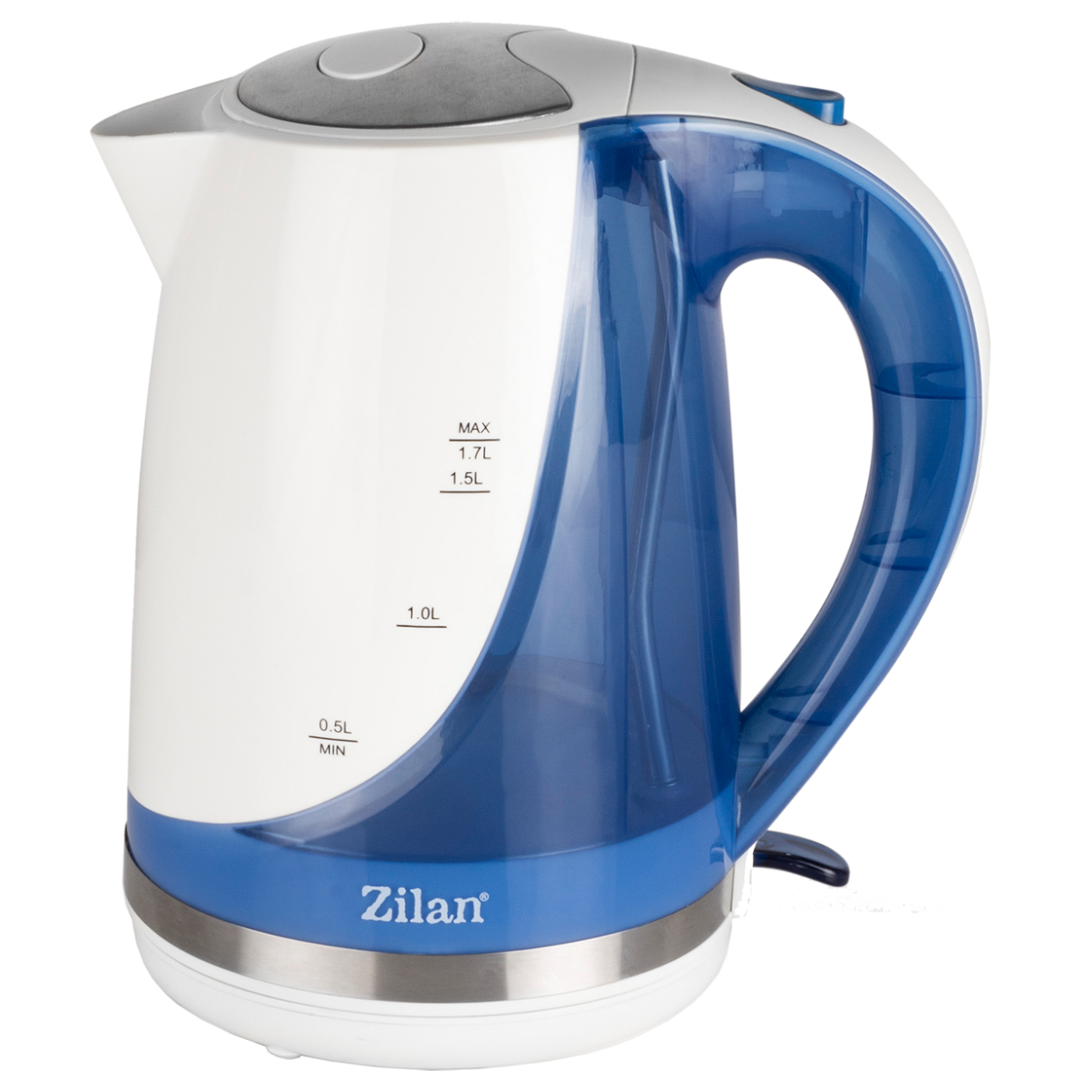 Zilan Kuhalo za vodu, zapremina 1.7 l, 1850-2200 W, plava - ZLN1303 BL-0