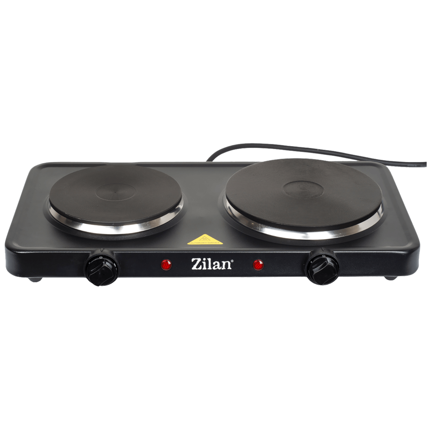 Zilan Električno kuhalo, 2 ploče - 15.5/18.5 cm, 2500 W crna - ZLN2180/BK-2