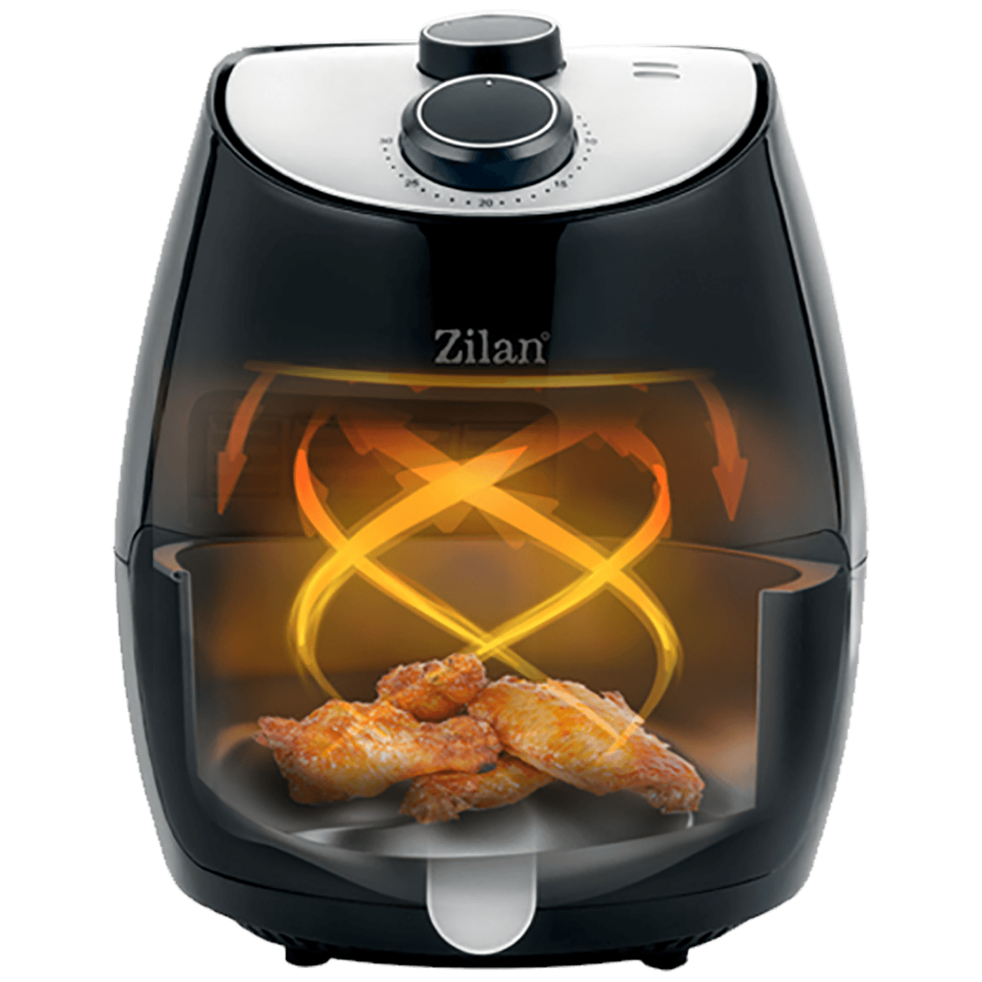 Zilan Friteza na vrući zrak, 1350 W, zapremina posude 2.6 lit. - ZLN3598-2