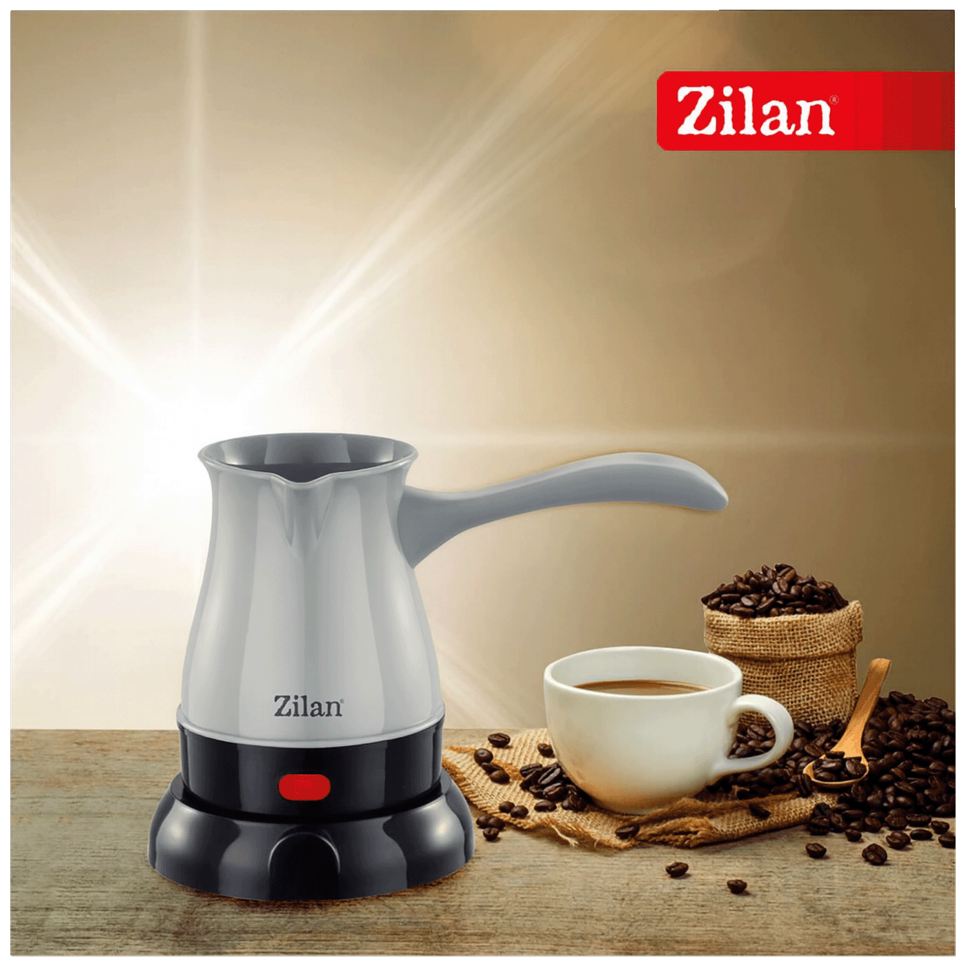 Kuhalo za kavu ZILAN ZLN0189 600 W, 0,3 lit. sivo-8