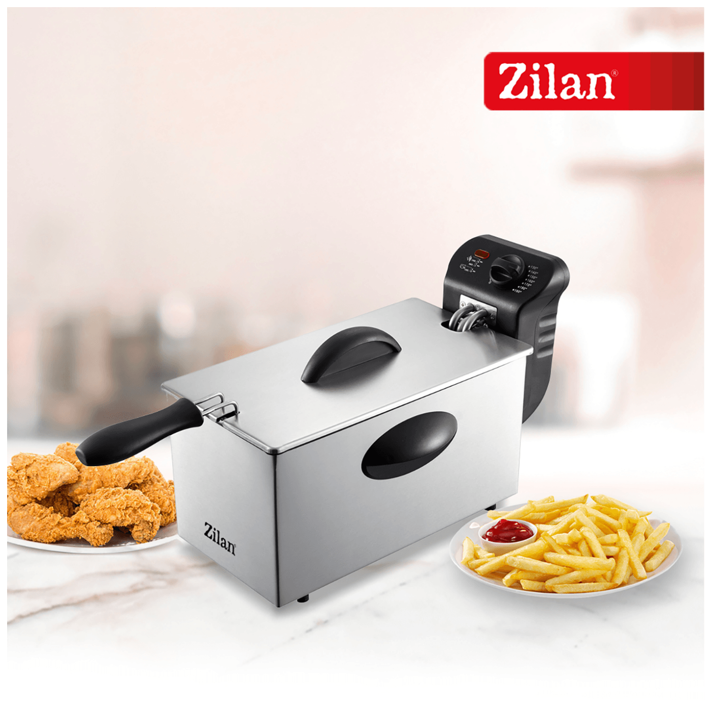 Zilan Friteza, 2180 W, zapremina 3 lit. - ZLN1819-5