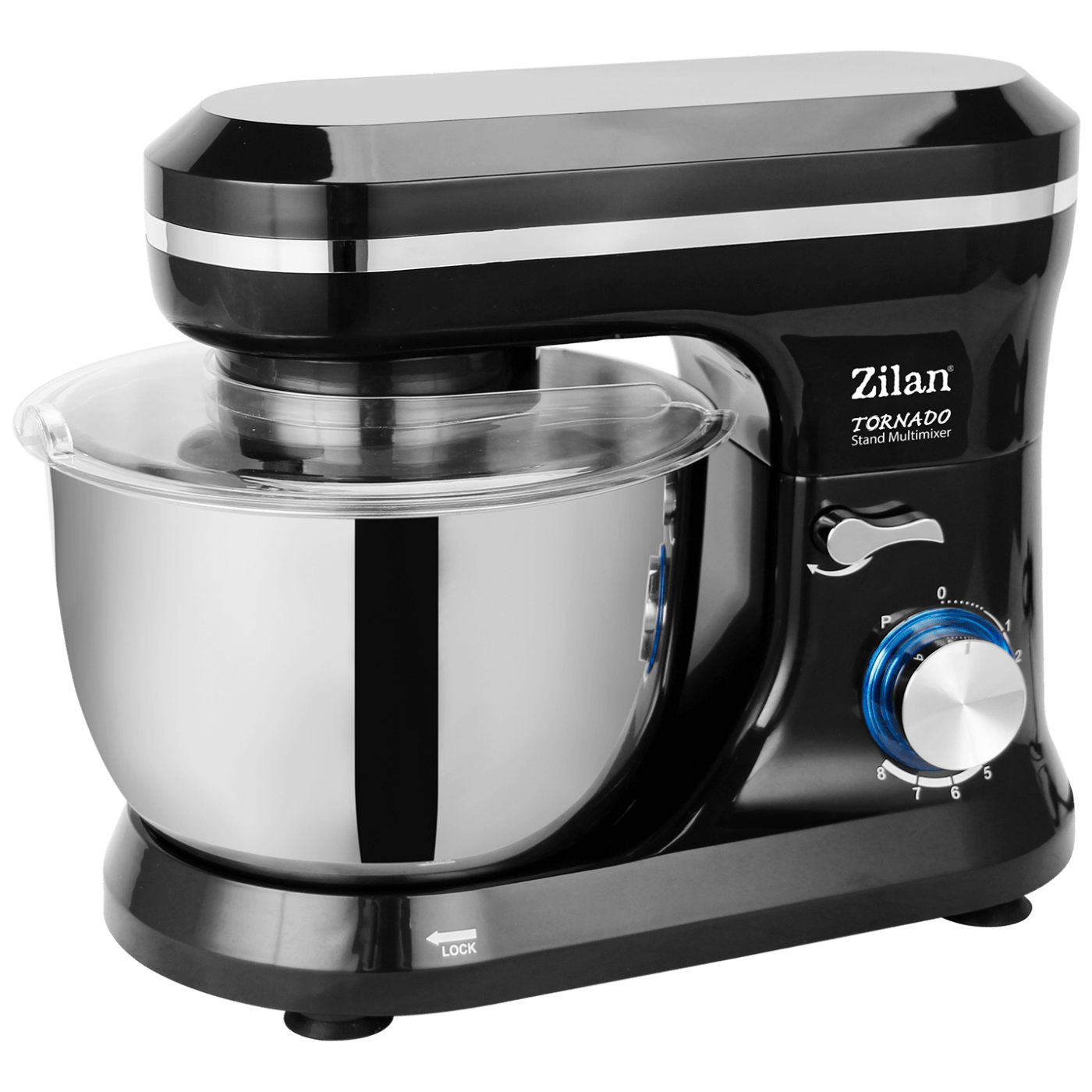 Zilan Mikser sa posudom, 6 brzina+pulse, 4.5 lit., 1000 W - ZLN1215