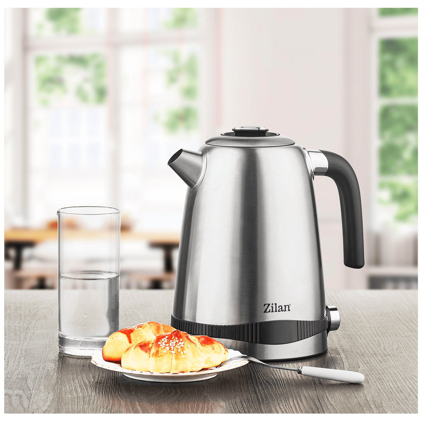 Zilan Kuhalo za vodu, zapremina 1.7 l, 2200 W, INOX - ZLN1000-4