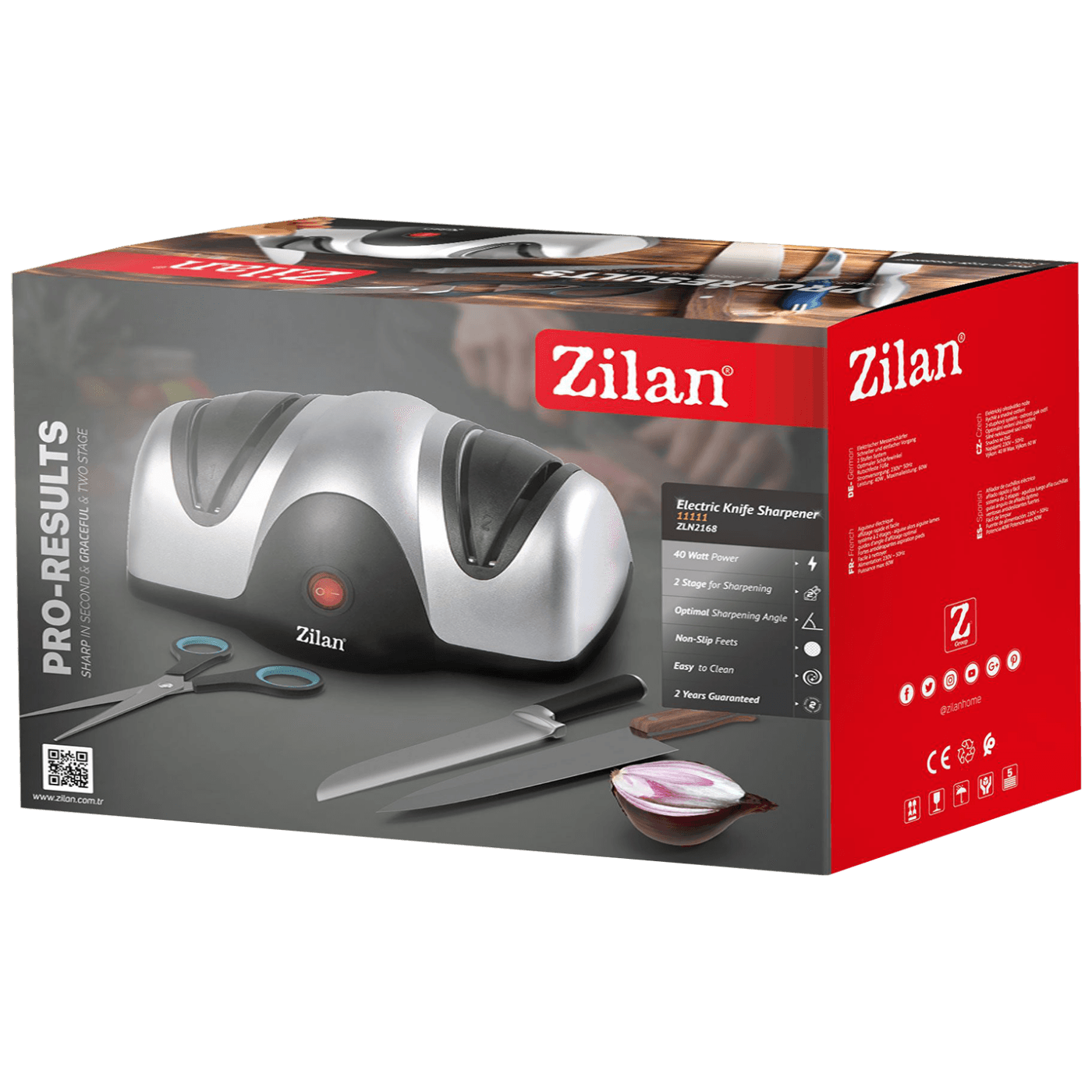 Zilan Oštrač noževa, električni, 40 W - ZLN2168-1