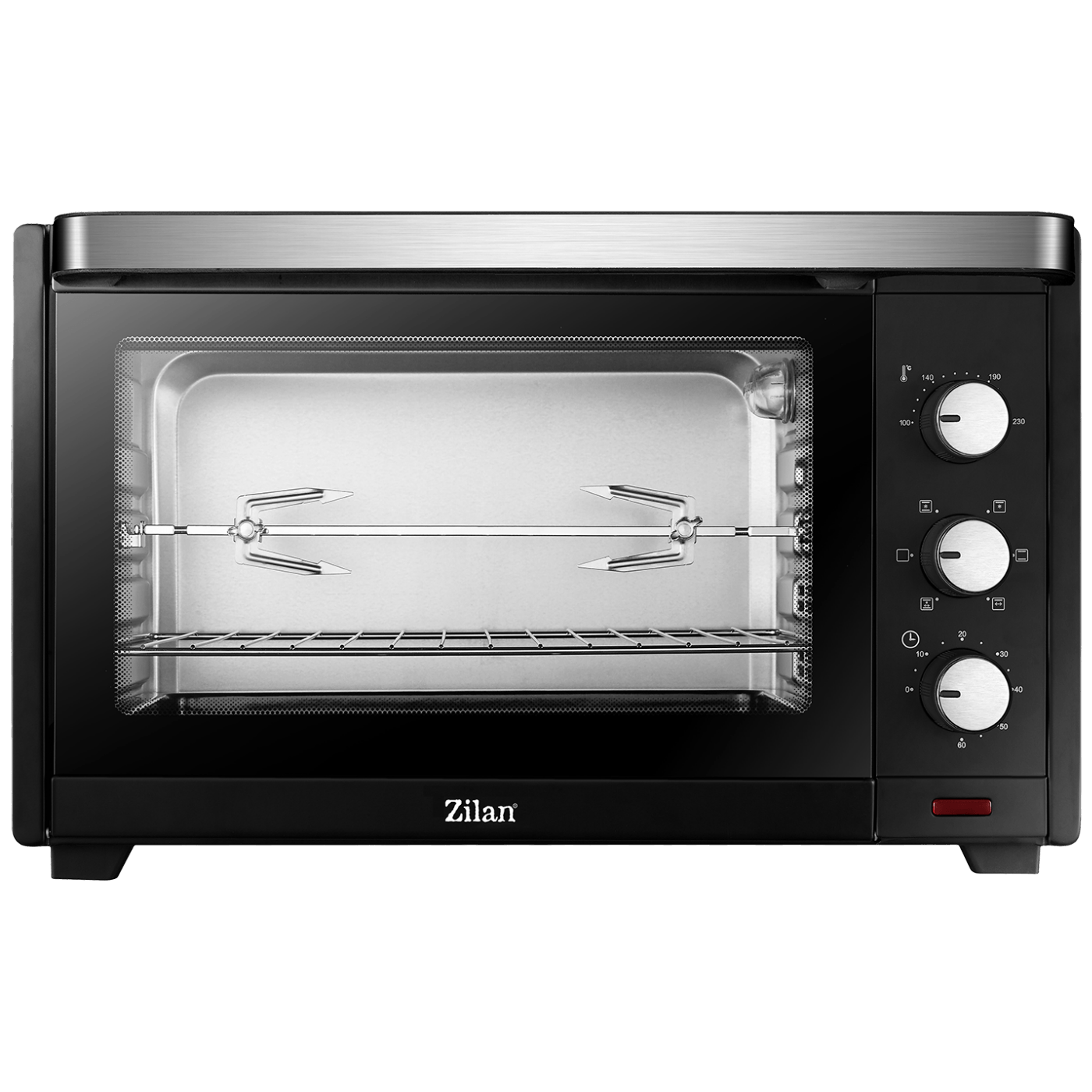Zilan Mini pećnica sa grillom, zapremina 45 l, 2000 W crna - ZLN1024-2