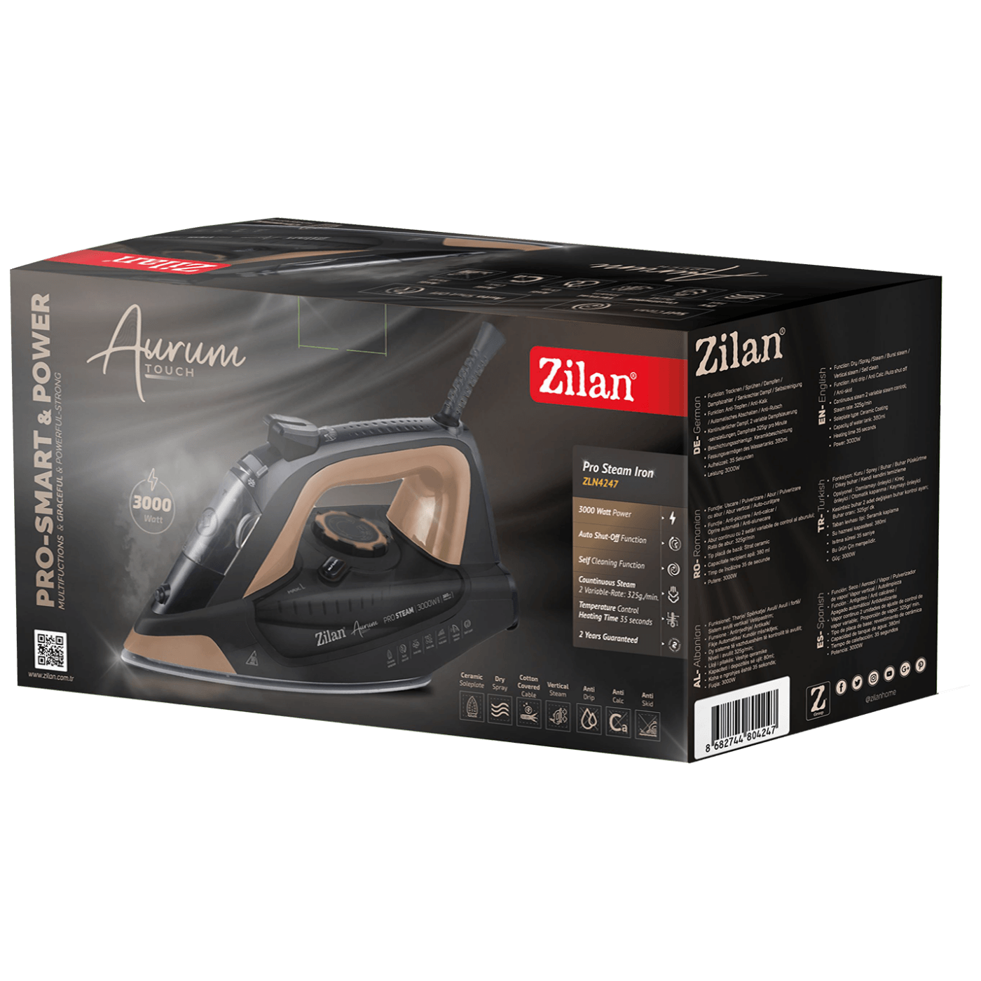 Glačalo na paru ZILAN 3000W - ZLN4247-1
