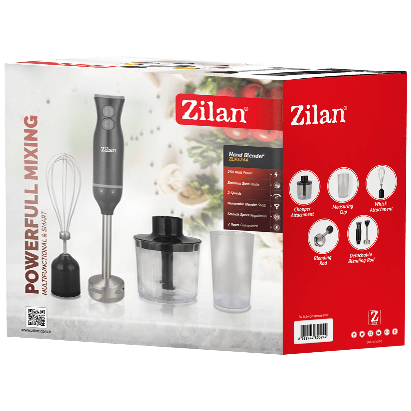 Blender Zilan, set, 250W - ZLN5244-1